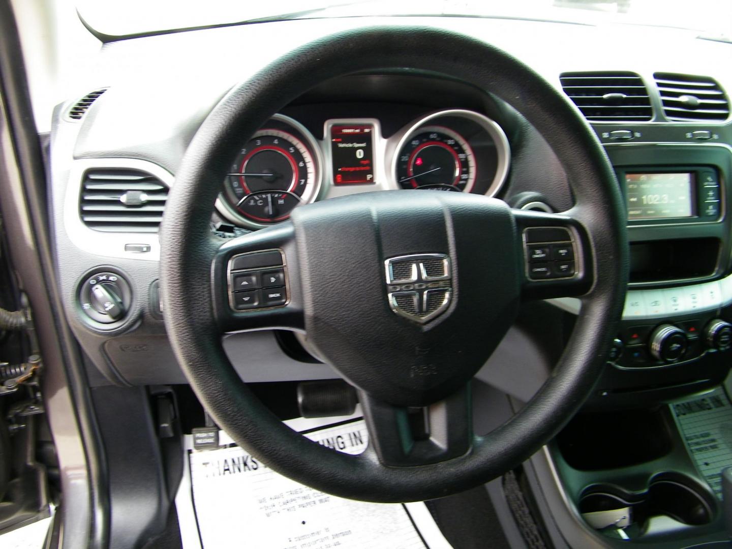 2015 Gray /Gray Dodge Journey SXT (3C4PDCBGXFT) with an 3.6L V6 DOHC 24V engine, 6-Speed Automatic transmission, located at 4000 Bee Ridge Road, Sarasota, FL, 34233, (941) 926-0300, 27.298664, -82.489151 - Photo#20