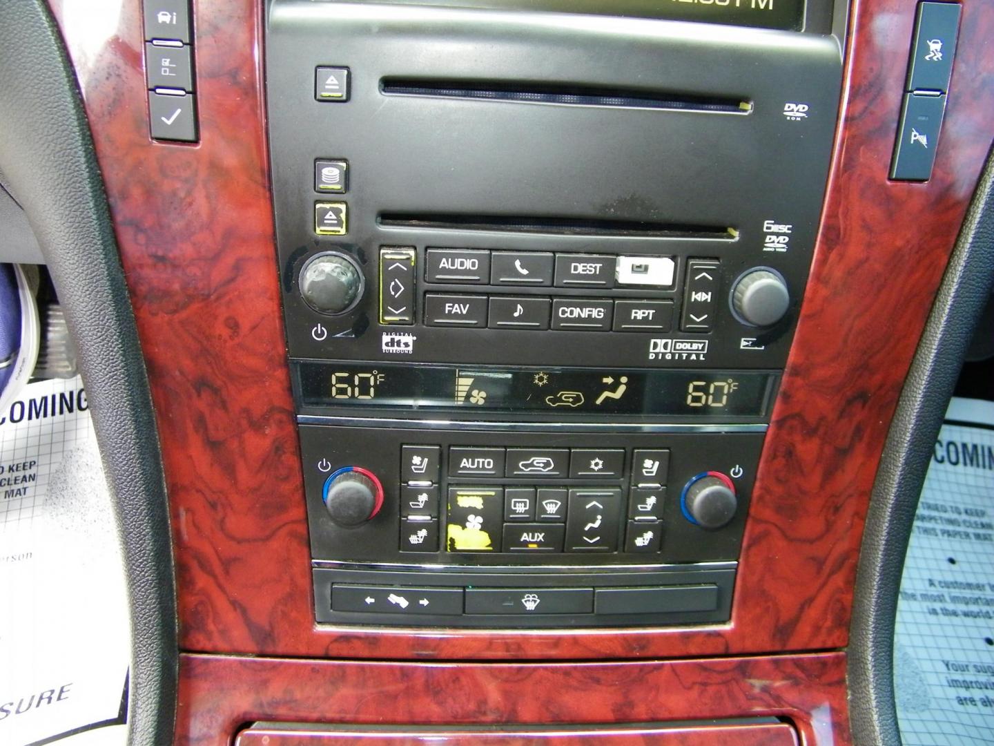 2007 Black /Black Cadillac Escalade 2WD (1GYEC63867R) with an 6.2L V8 OHV 16V engine, 6-Speed Automatic Overdrive transmission, located at 4000 Bee Ridge Road, Sarasota, FL, 34233, (941) 926-0300, 27.298664, -82.489151 - Photo#22