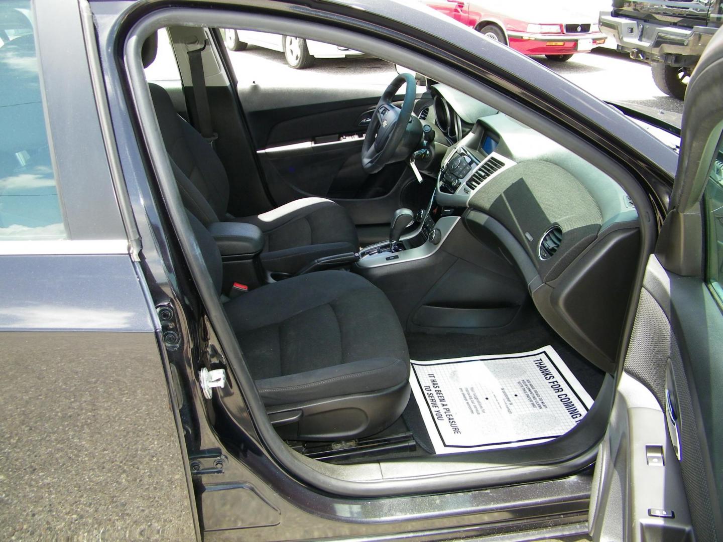 2015 Black /Black Chevrolet Cruze 1LT Auto (1G1PC5SB7F7) with an 1.4L L4 DOHC 16V TURBO engine, 6-Speed Automatic transmission, located at 4000 Bee Ridge Road, Sarasota, FL, 34233, (941) 926-0300, 27.298664, -82.489151 - Photo#14