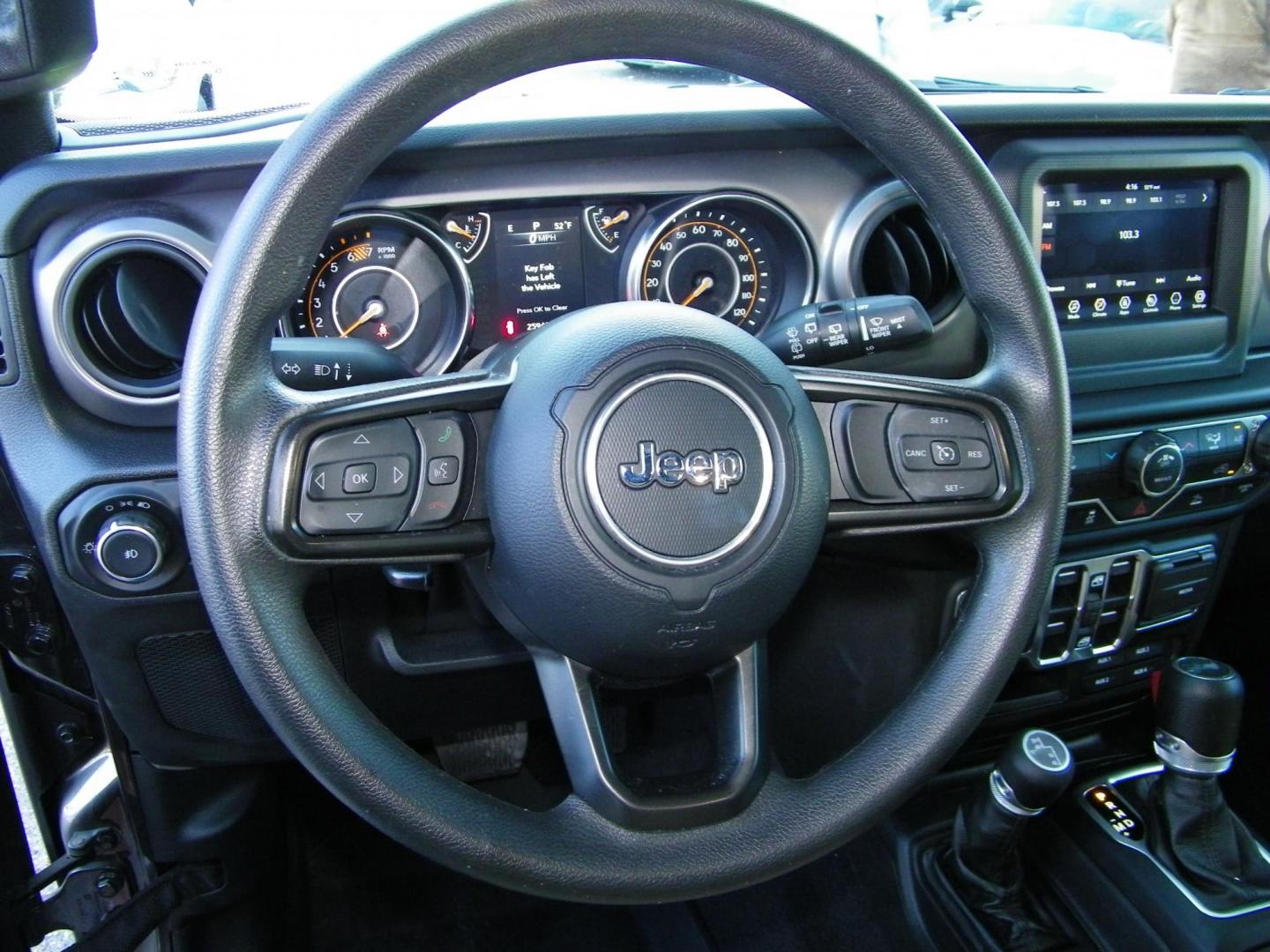 2023 Gray /Tan Jeep Wrangler Unlimited Sport (1C4HJXDG9PW) with an 3.6L V6 DOHC 24V FFV engine, 6A transmission, located at 4000 Bee Ridge Road, Sarasota, FL, 34233, (941) 926-0300, 27.298664, -82.489151 - Photo#22