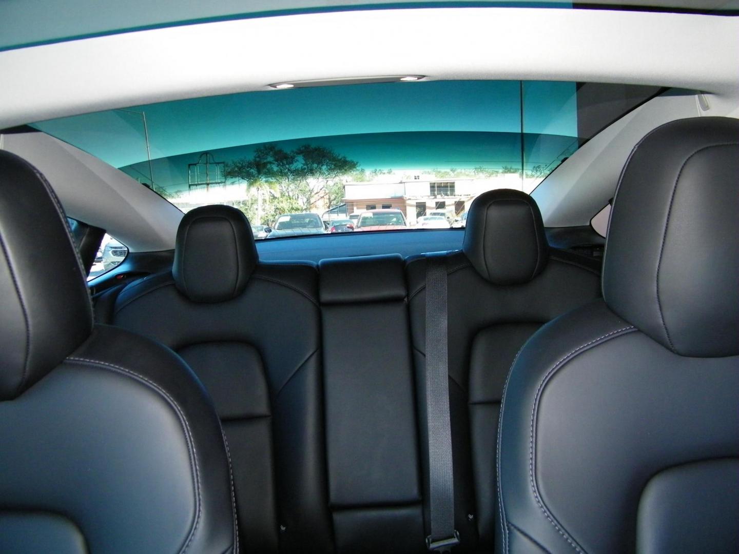 2018 Red /Black Tesla Model 3 Base (5YJ3E1EA1JF) with an ELECTRIC engine, 1A transmission, located at 4000 Bee Ridge Road, Sarasota, FL, 34233, (941) 926-0300, 27.298664, -82.489151 - Photo#17