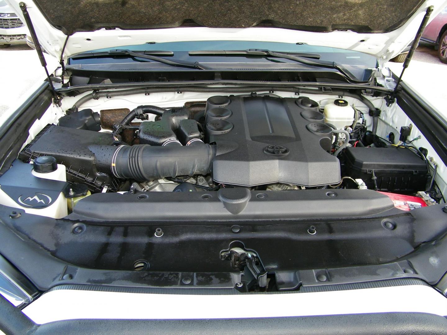 2019 White /Black Toyota 4Runner SR5 4WD (JTEBU5JR5K5) with an 4.0L V6 DOHC 24V engine, 5A transmission, located at 4000 Bee Ridge Road, Sarasota, FL, 34233, (941) 926-0300, 27.298664, -82.489151 - Photo#9