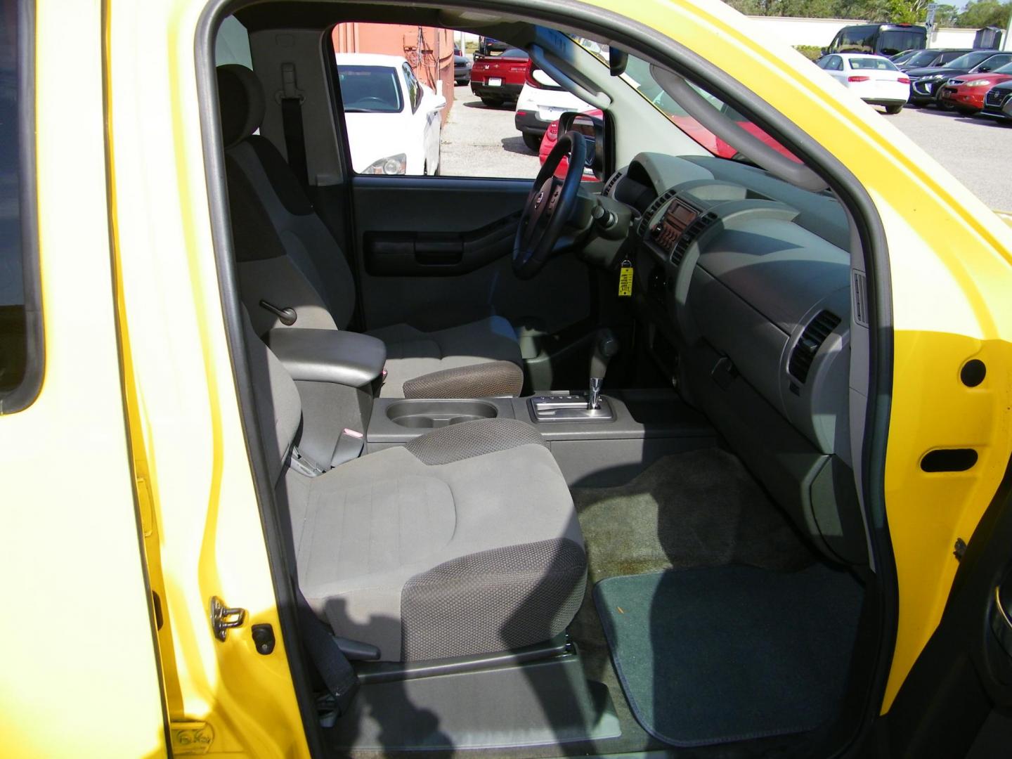 2005 Yellow /Gray Nissan Xterra 2WD (5N1AN08U85C) with an 4.0L V6 DOHC 24V engine, Automatic transmission, located at 4000 Bee Ridge Road, Sarasota, FL, 34233, (941) 926-0300, 27.298664, -82.489151 - Photo#15