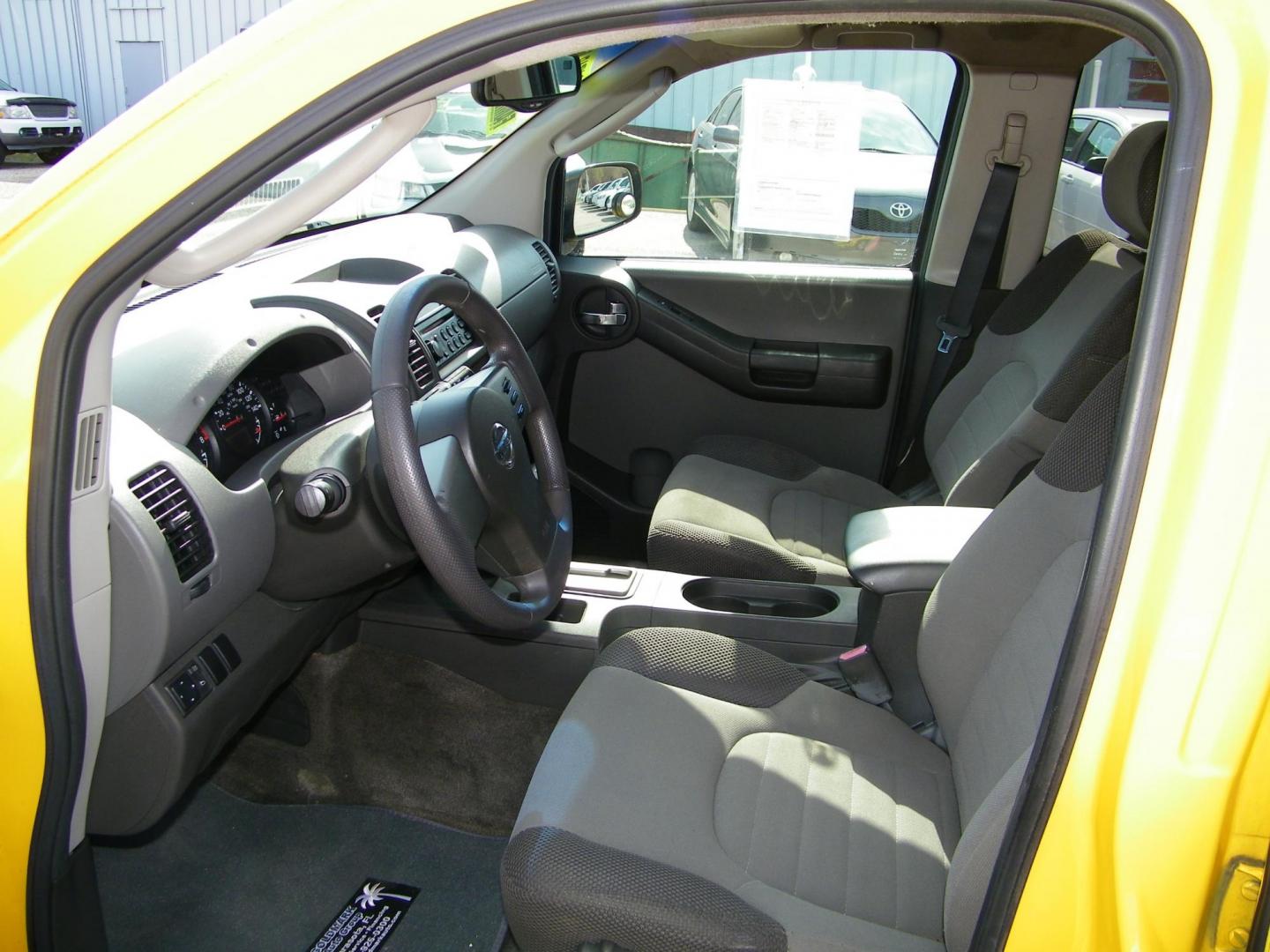 2005 Yellow /Gray Nissan Xterra 2WD (5N1AN08U85C) with an 4.0L V6 DOHC 24V engine, Automatic transmission, located at 4000 Bee Ridge Road, Sarasota, FL, 34233, (941) 926-0300, 27.298664, -82.489151 - Photo#17