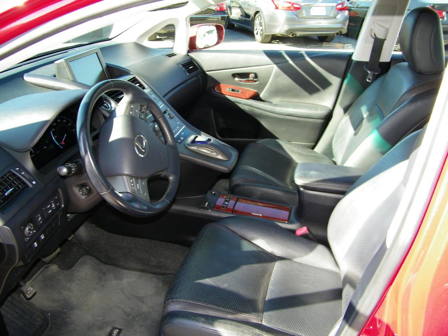 2010 Red /Black Lexus HS 250h Premium (JTHBB1BA8A2) with an 2.4L L4 DOHC 16V HYBRID engine, Automatic transmission, located at 4000 Bee Ridge Road, Sarasota, FL, 34233, (941) 926-0300, 27.298664, -82.489151 - Photo#16