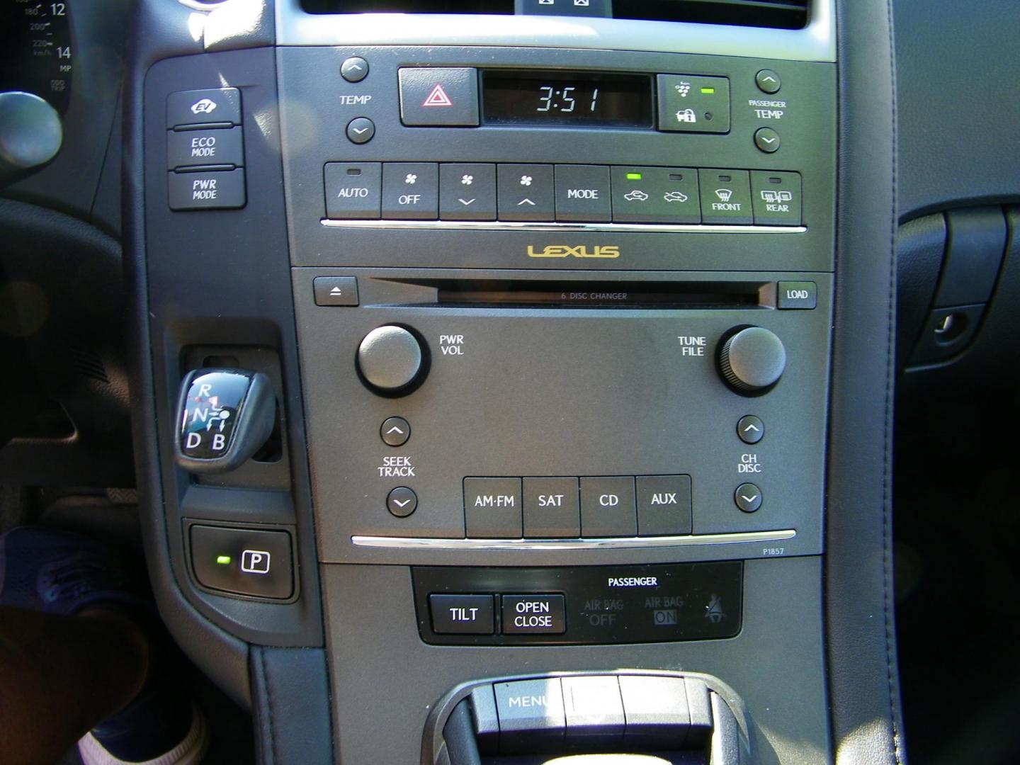 2010 Red /Black Lexus HS 250h Premium (JTHBB1BA8A2) with an 2.4L L4 DOHC 16V HYBRID engine, Automatic transmission, located at 4000 Bee Ridge Road, Sarasota, FL, 34233, (941) 926-0300, 27.298664, -82.489151 - Photo#22