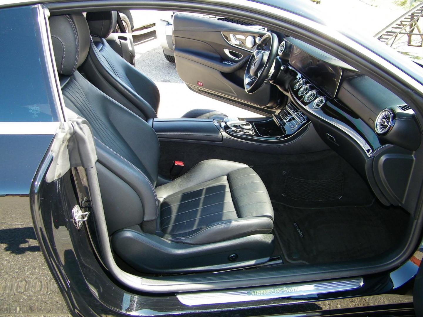 2018 Black /Black Mercedes-Benz E-Class E400 Coupe (WDD1J6FB7JF) with an 3.0L V6 DOHC 24V engine, 7A transmission, located at 4000 Bee Ridge Road, Sarasota, FL, 34233, (941) 926-0300, 27.298664, -82.489151 - Photo#11