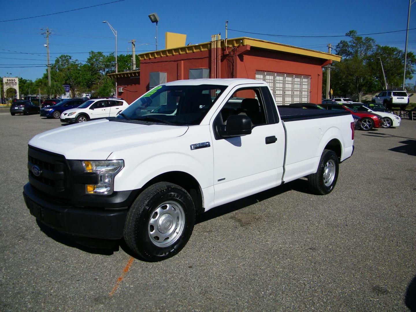 2016 White /Gray Ford F-150 XL 6.5-ft. Bed 2WD (1FTNF1CG9GK) with an 3.5L V6 TURBO engine, 6A transmission, located at 4000 Bee Ridge Road, Sarasota, FL, 34233, (941) 926-0300, 27.298664, -82.489151 - Photo#0