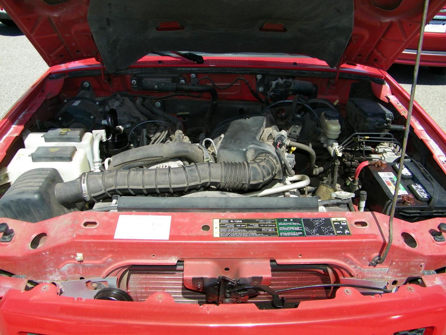 2006 Red /Gray Ford Ranger Sport SuperCab 2WD (1FTYR14U96P) with an 3.0L V6 OHV 12V engine, Automatic transmission, located at 4000 Bee Ridge Road, Sarasota, FL, 34233, (941) 926-0300, 27.298664, -82.489151 - Photo#10