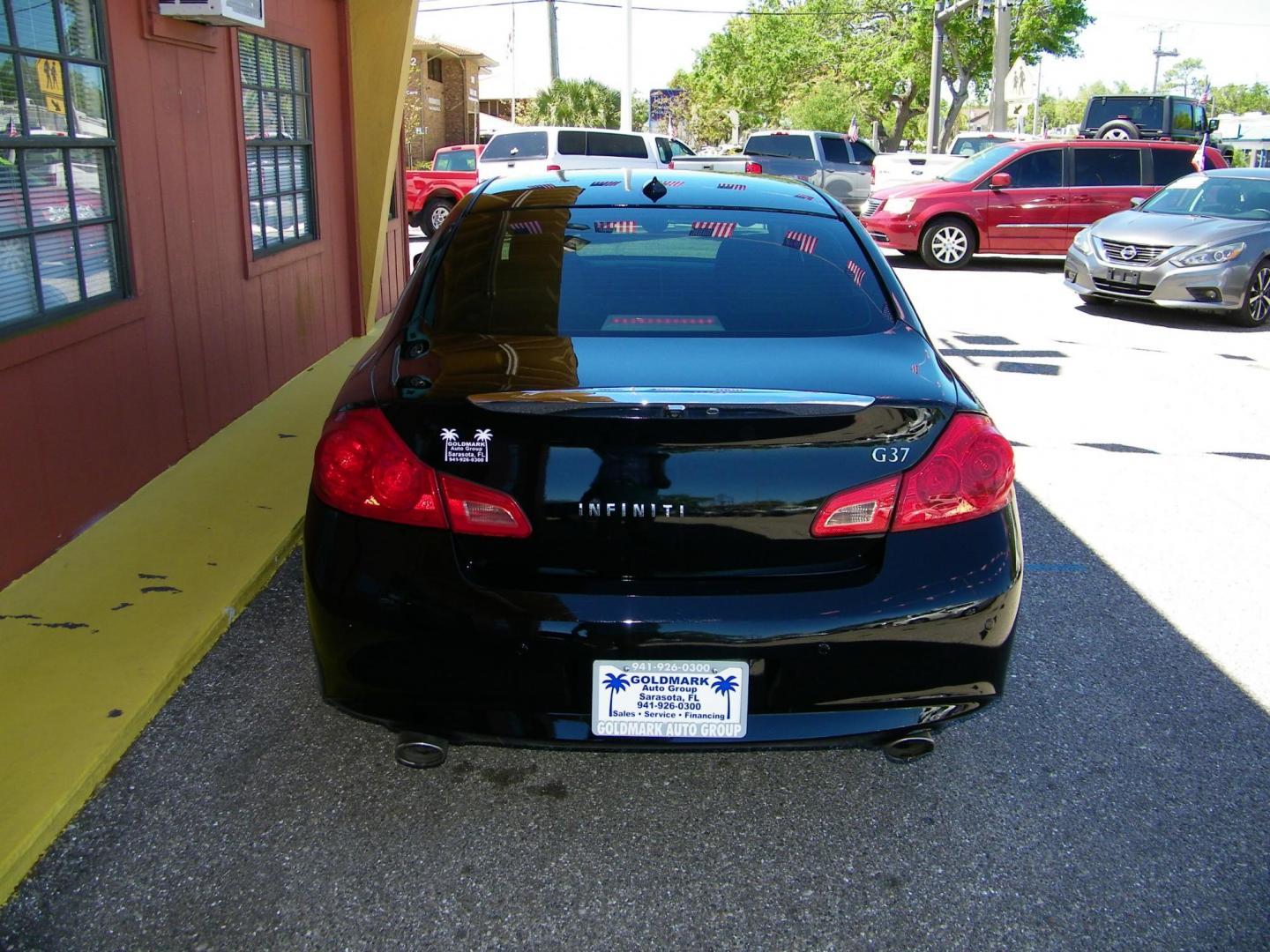 2013 Black /Black Infiniti G Sedan 37 Journey (JN1CV6AP0DM) with an 3.7L V6 DOHC 24V engine, 5-Speed Automatic transmission, located at 4000 Bee Ridge Road, Sarasota, FL, 34233, (941) 926-0300, 27.298664, -82.489151 - Photo#6