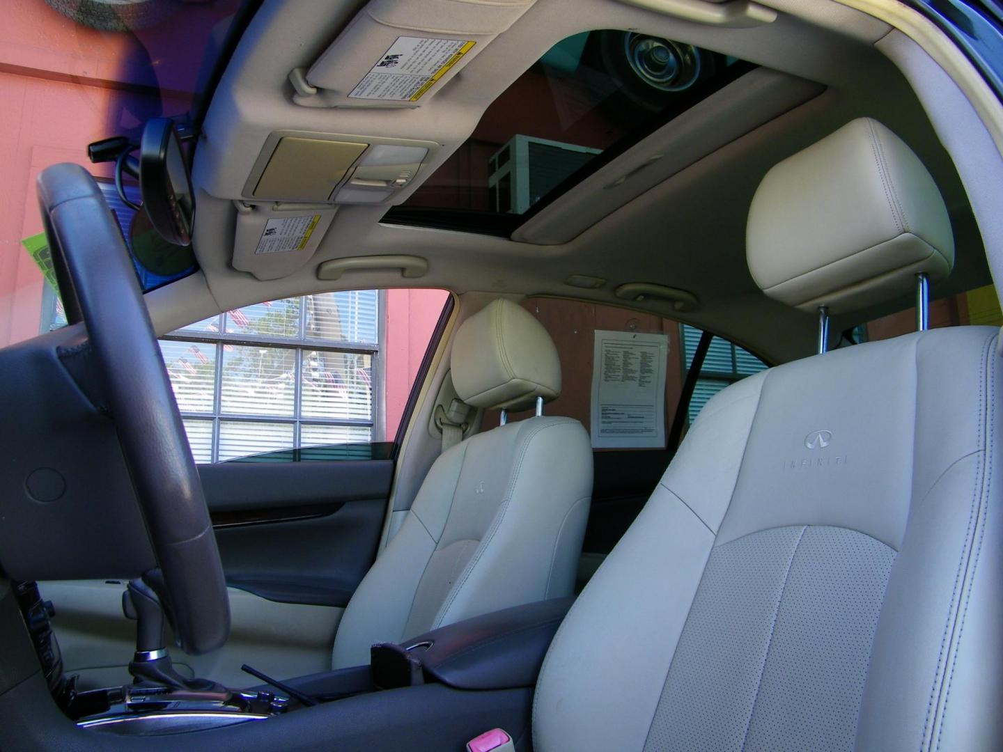 2013 Black /Black Infiniti G Sedan 37 Journey (JN1CV6AP0DM) with an 3.7L V6 DOHC 24V engine, 5-Speed Automatic transmission, located at 4000 Bee Ridge Road, Sarasota, FL, 34233, (941) 926-0300, 27.298664, -82.489151 - Photo#11