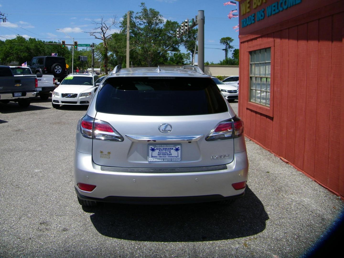 2015 Silver /Black Lexus RX 350 FWD (2T2ZK1BAXFC) with an 3.5L V6 DOHC 24V engine, 6-Speed Automatic transmission, located at 4000 Bee Ridge Road, Sarasota, FL, 34233, (941) 926-0300, 27.298664, -82.489151 - Photo#5