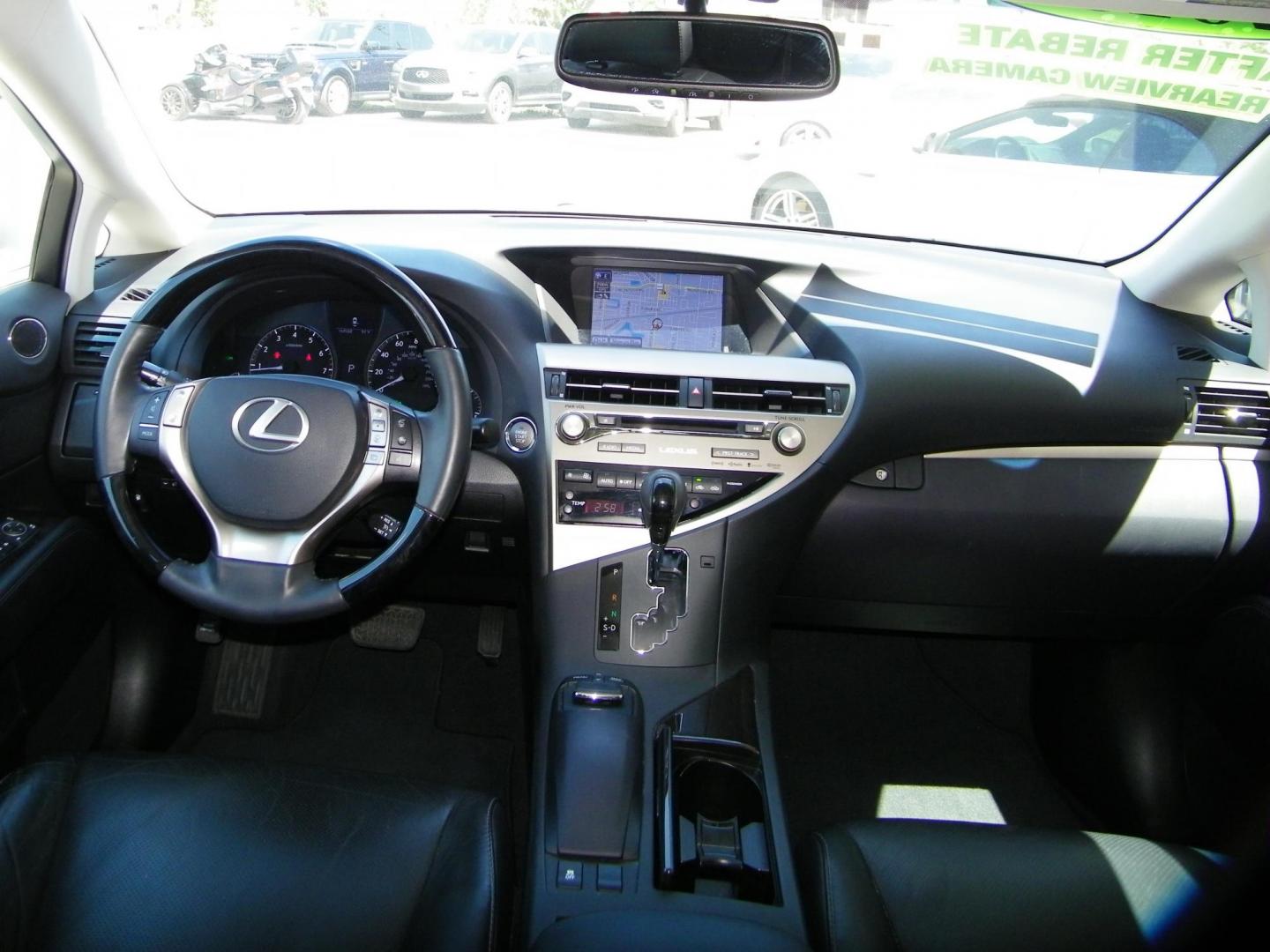 2015 Silver /Black Lexus RX 350 FWD (2T2ZK1BAXFC) with an 3.5L V6 DOHC 24V engine, 6-Speed Automatic transmission, located at 4000 Bee Ridge Road, Sarasota, FL, 34233, (941) 926-0300, 27.298664, -82.489151 - Photo#17