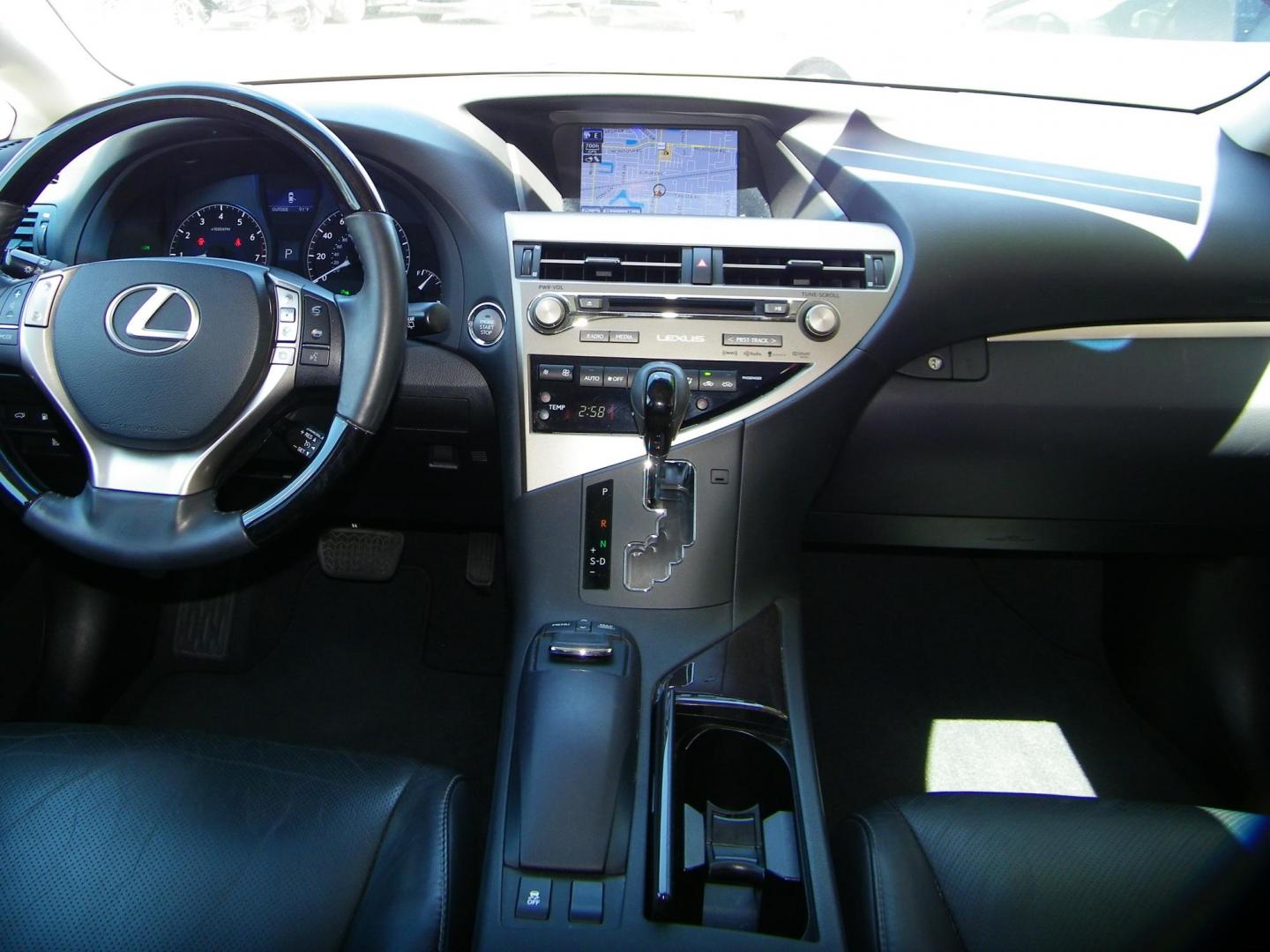 2015 Silver /Black Lexus RX 350 FWD (2T2ZK1BAXFC) with an 3.5L V6 DOHC 24V engine, 6-Speed Automatic transmission, located at 4000 Bee Ridge Road, Sarasota, FL, 34233, (941) 926-0300, 27.298664, -82.489151 - Photo#19