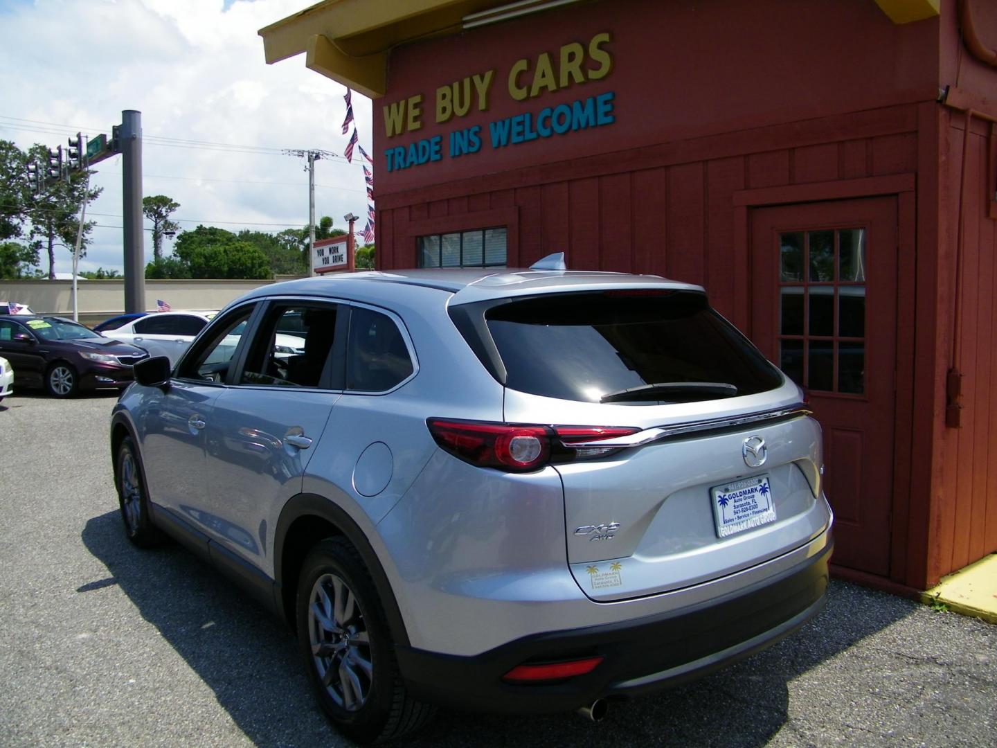 2019 Silver /Black Mazda CX-9 Sport AWD (JM3TCBBY4K0) with an 2.5L L4 DOHC 16V engine, 6A transmission, located at 4000 Bee Ridge Road, Sarasota, FL, 34233, (941) 926-0300, 27.298664, -82.489151 - Photo#6