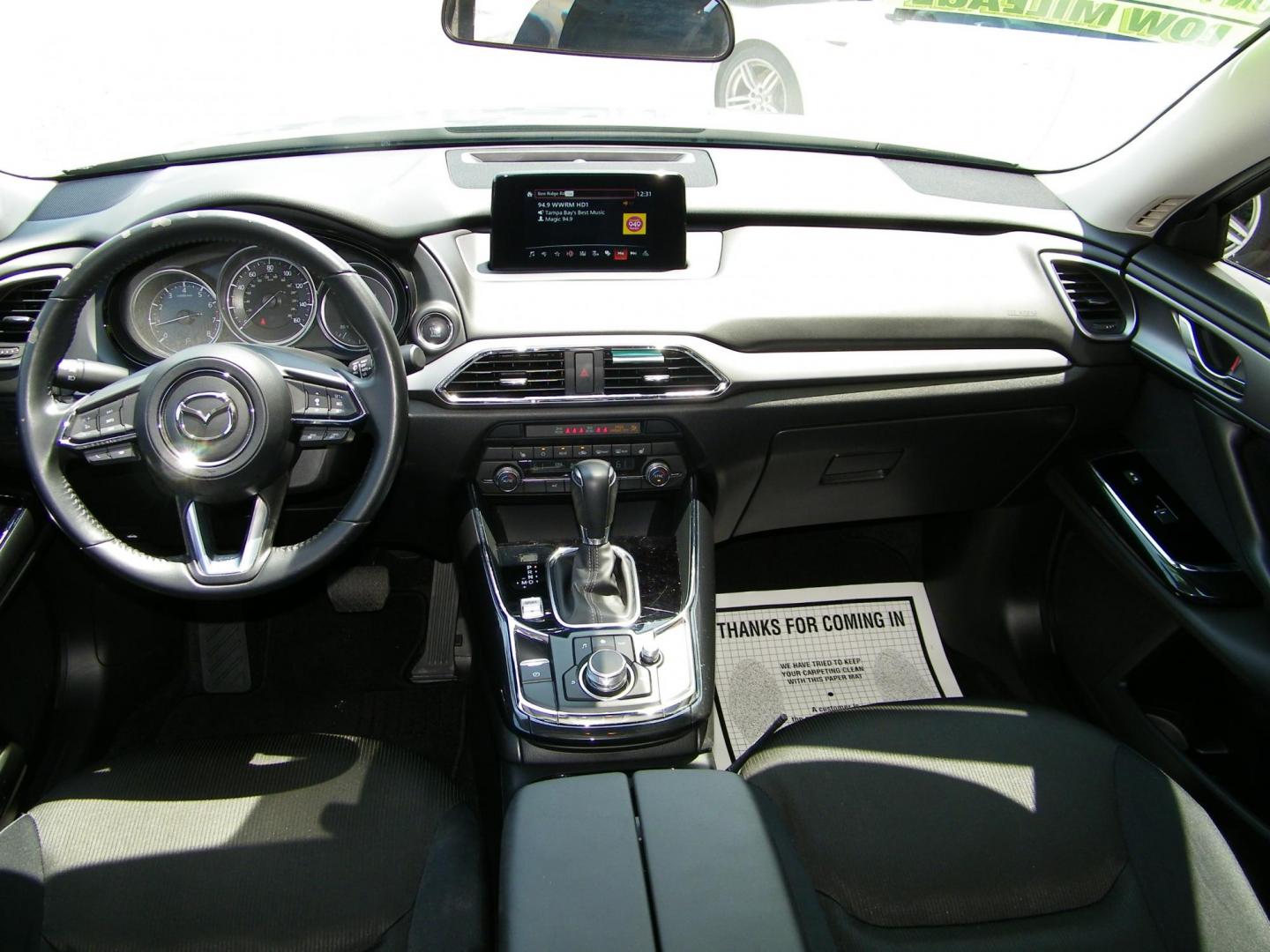 2019 Silver /Black Mazda CX-9 Sport AWD (JM3TCBBY4K0) with an 2.5L L4 DOHC 16V engine, 6A transmission, located at 4000 Bee Ridge Road, Sarasota, FL, 34233, (941) 926-0300, 27.298664, -82.489151 - Photo#12