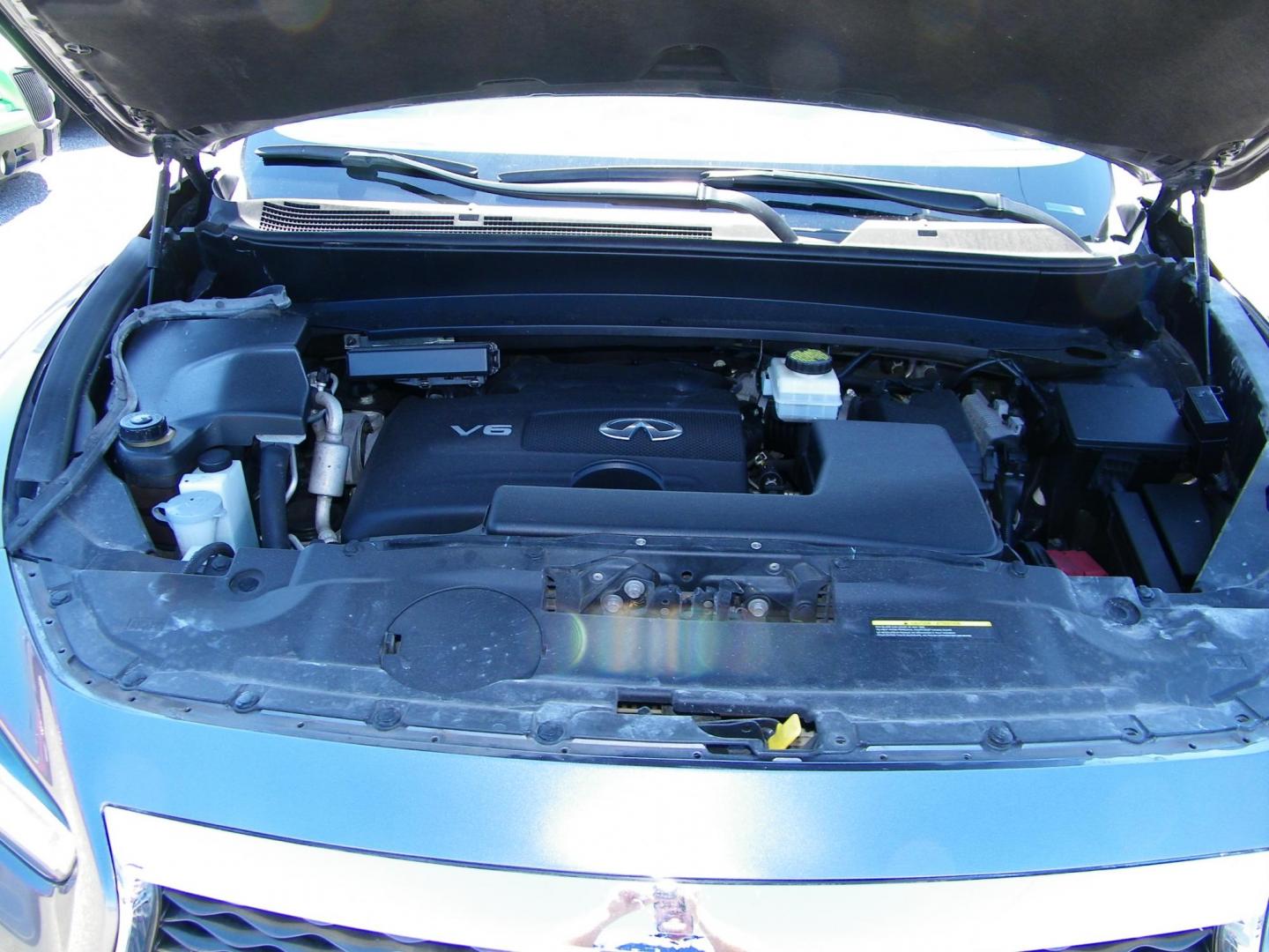 2020 Grey /Black Infiniti QX60 PURE (5N1DL0MN6LC) with an 3.5L V6 DOHC 24V engine, CVT transmission, located at 4000 Bee Ridge Road, Sarasota, FL, 34233, (941) 926-0300, 27.298664, -82.489151 - Photo#9