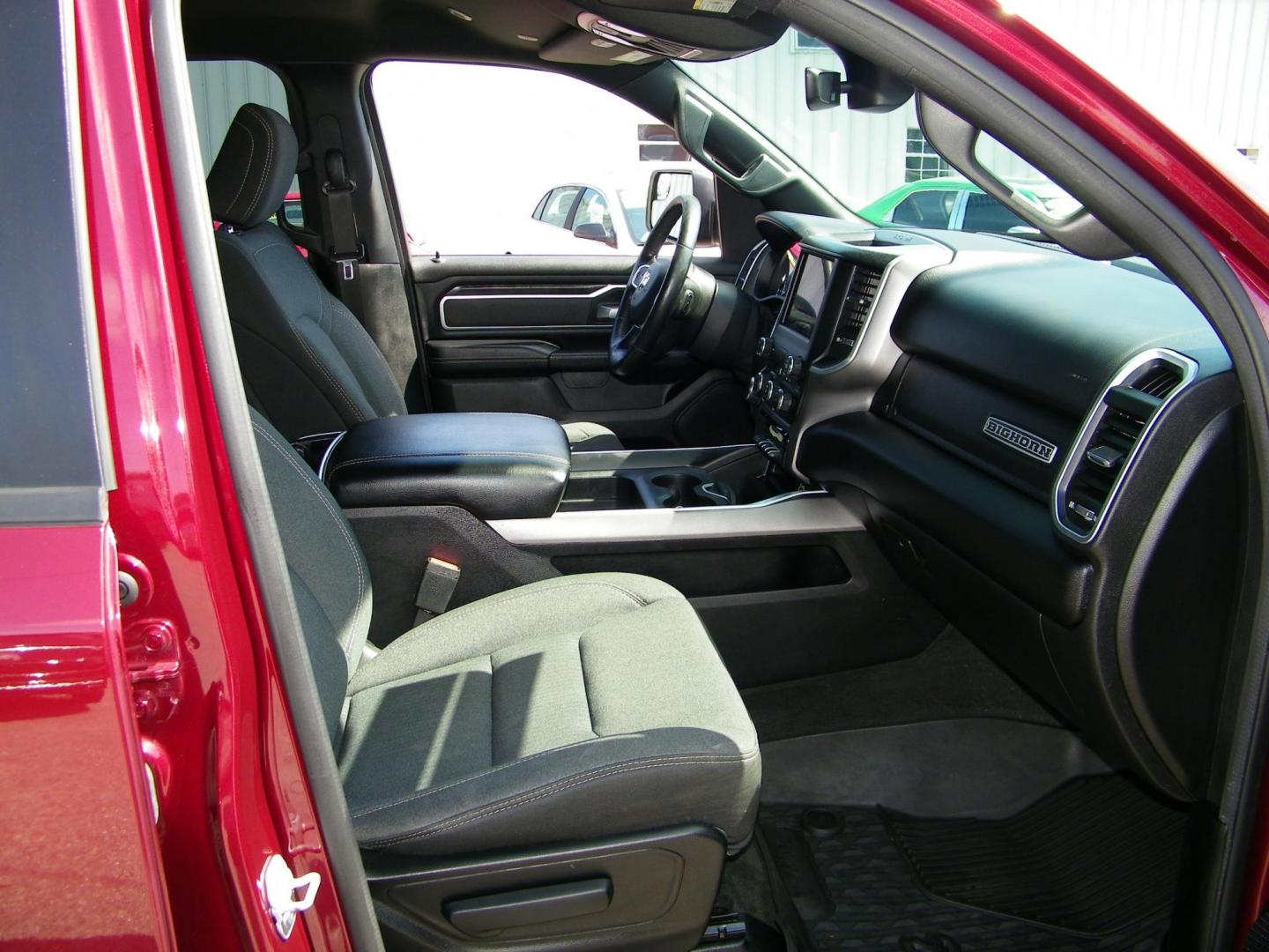 2020 Maroon /Black RAM 1500 Big Horn Crew Cab SWB 4WD (1C6SRFFT6LN) with an 5.7L V8 OHV 16V engine, 8A transmission, located at 4000 Bee Ridge Road, Sarasota, FL, 34233, (941) 926-0300, 27.298664, -82.489151 - Photo#15