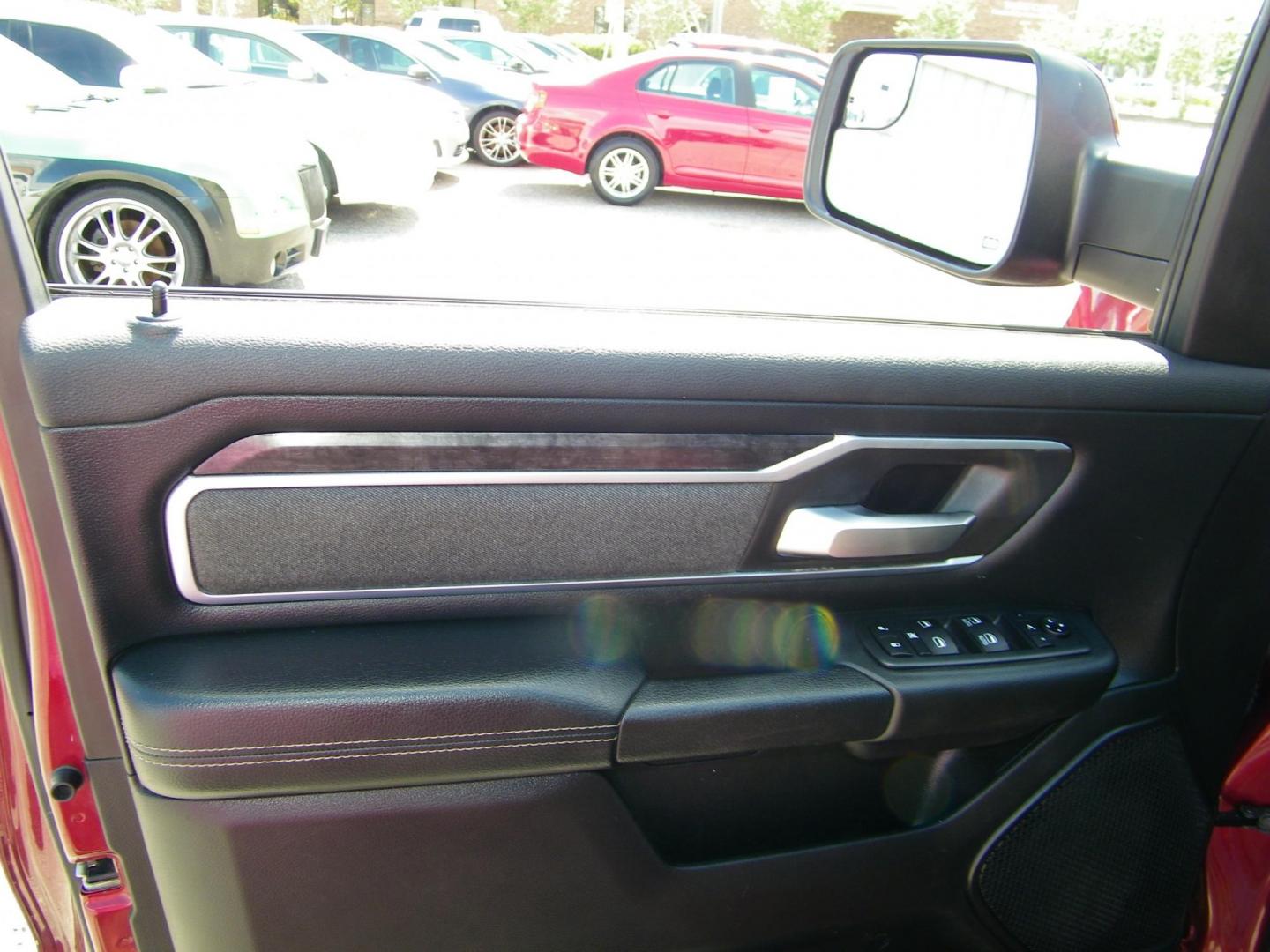 2020 Maroon /Black RAM 1500 Big Horn Crew Cab SWB 4WD (1C6SRFFT6LN) with an 5.7L V8 OHV 16V engine, 8A transmission, located at 4000 Bee Ridge Road, Sarasota, FL, 34233, (941) 926-0300, 27.298664, -82.489151 - Photo#16