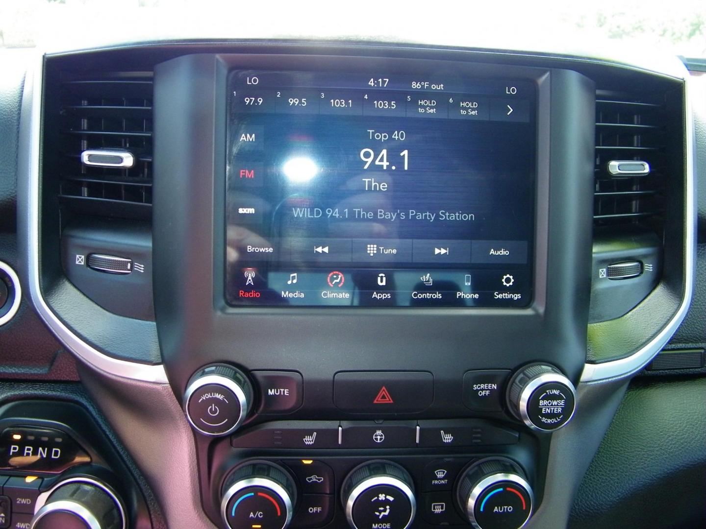 2020 Maroon /Black RAM 1500 Big Horn Crew Cab SWB 4WD (1C6SRFFT6LN) with an 5.7L V8 OHV 16V engine, 8A transmission, located at 4000 Bee Ridge Road, Sarasota, FL, 34233, (941) 926-0300, 27.298664, -82.489151 - Photo#23