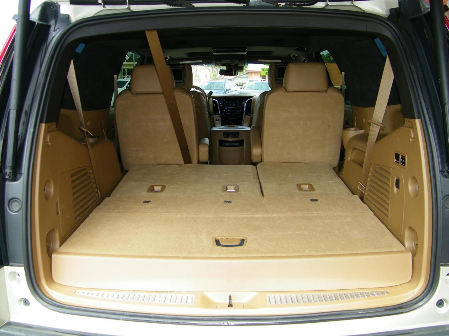 2017 Gold /Brown Cadillac Escalade Platinum 4WD (1GYS4DKJ7HR) with an 6.2L V8 OHV 16V FFV engine, 8A transmission, located at 4000 Bee Ridge Road, Sarasota, FL, 34233, (941) 926-0300, 27.298664, -82.489151 - Photo#11