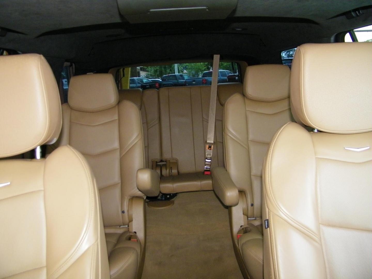 2017 Gold /Brown Cadillac Escalade Platinum 4WD (1GYS4DKJ7HR) with an 6.2L V8 OHV 16V FFV engine, 8A transmission, located at 4000 Bee Ridge Road, Sarasota, FL, 34233, (941) 926-0300, 27.298664, -82.489151 - Photo#12