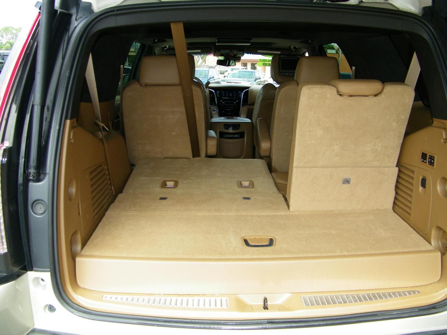 2017 Gold /Brown Cadillac Escalade Platinum 4WD (1GYS4DKJ7HR) with an 6.2L V8 OHV 16V FFV engine, 8A transmission, located at 4000 Bee Ridge Road, Sarasota, FL, 34233, (941) 926-0300, 27.298664, -82.489151 - Photo#10