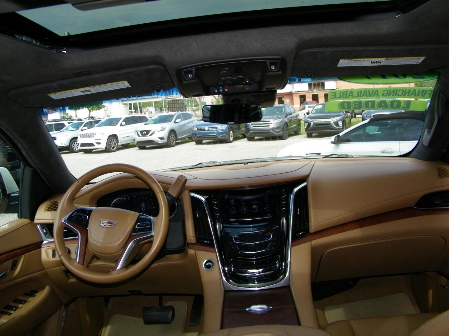 2017 Gold /Brown Cadillac Escalade Platinum 4WD (1GYS4DKJ7HR) with an 6.2L V8 OHV 16V FFV engine, 8A transmission, located at 4000 Bee Ridge Road, Sarasota, FL, 34233, (941) 926-0300, 27.298664, -82.489151 - Photo#17