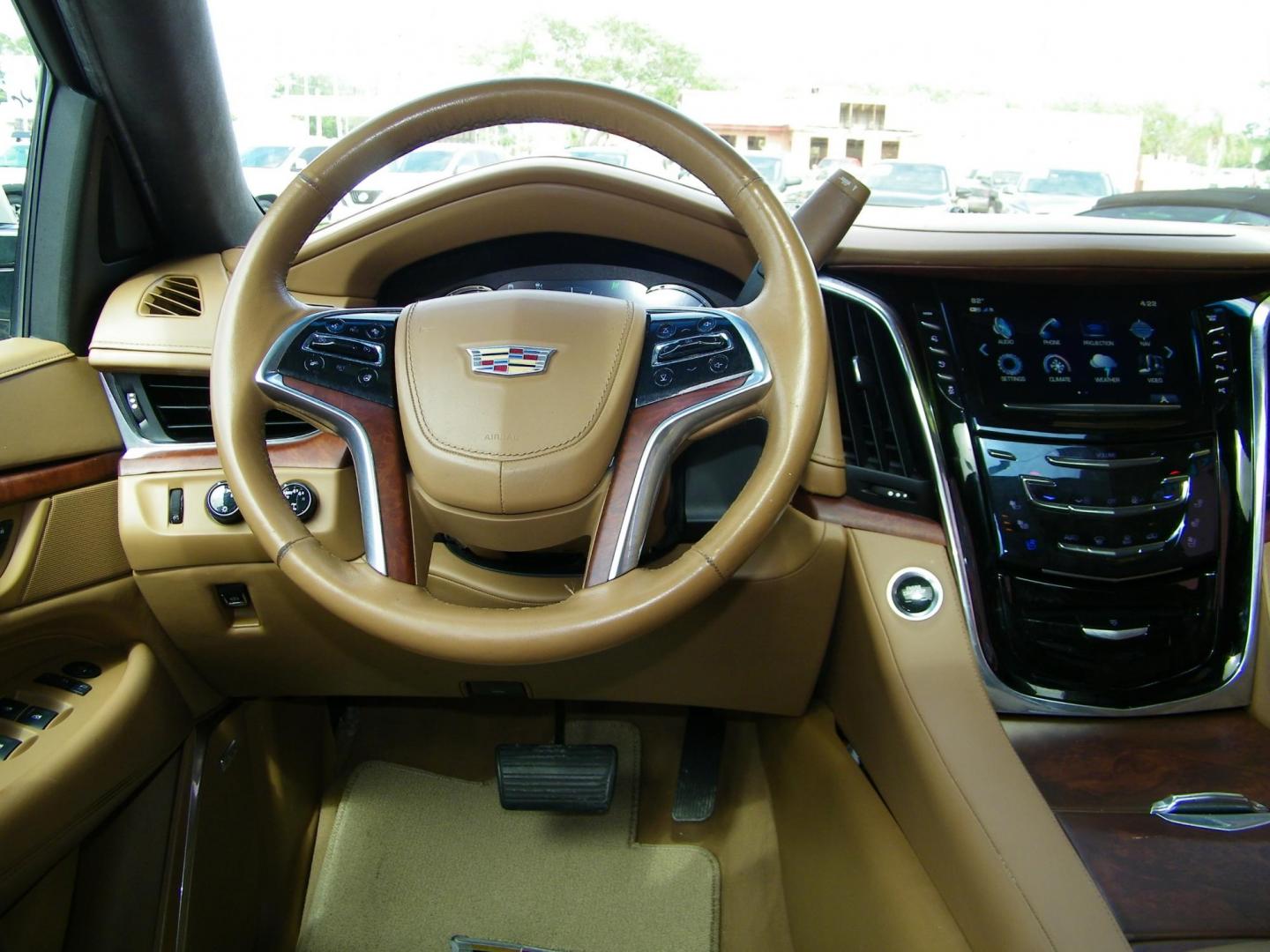 2017 Gold /Brown Cadillac Escalade Platinum 4WD (1GYS4DKJ7HR) with an 6.2L V8 OHV 16V FFV engine, 8A transmission, located at 4000 Bee Ridge Road, Sarasota, FL, 34233, (941) 926-0300, 27.298664, -82.489151 - Photo#19