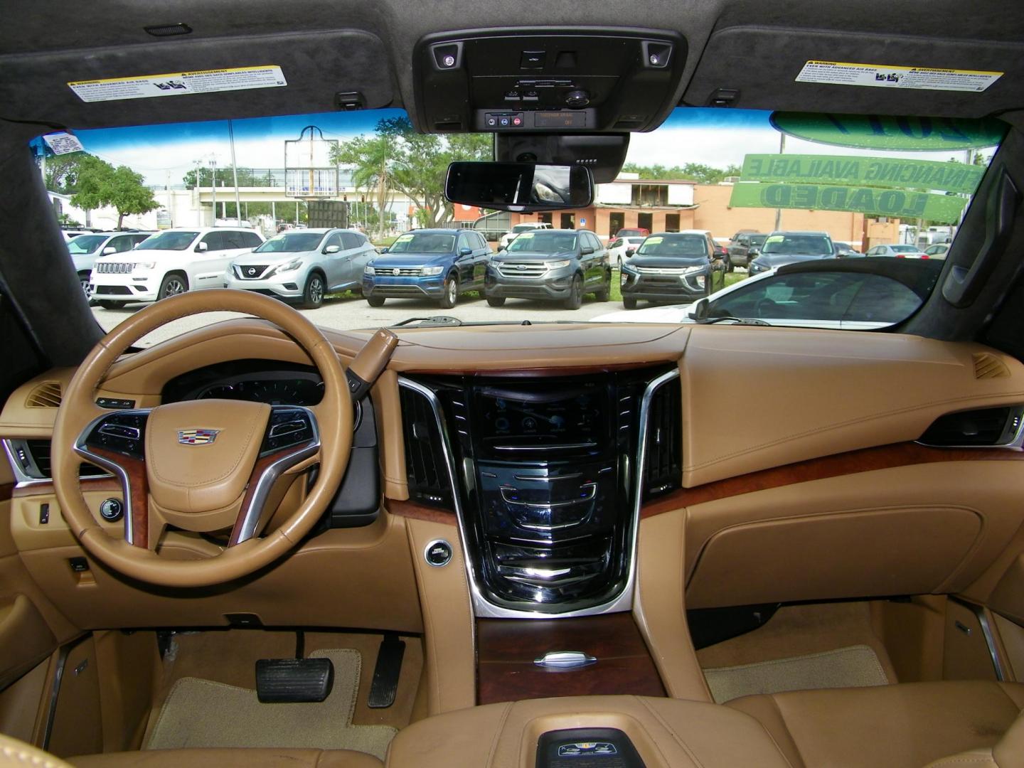 2017 Gold /Brown Cadillac Escalade Platinum 4WD (1GYS4DKJ7HR) with an 6.2L V8 OHV 16V FFV engine, 8A transmission, located at 4000 Bee Ridge Road, Sarasota, FL, 34233, (941) 926-0300, 27.298664, -82.489151 - Photo#18