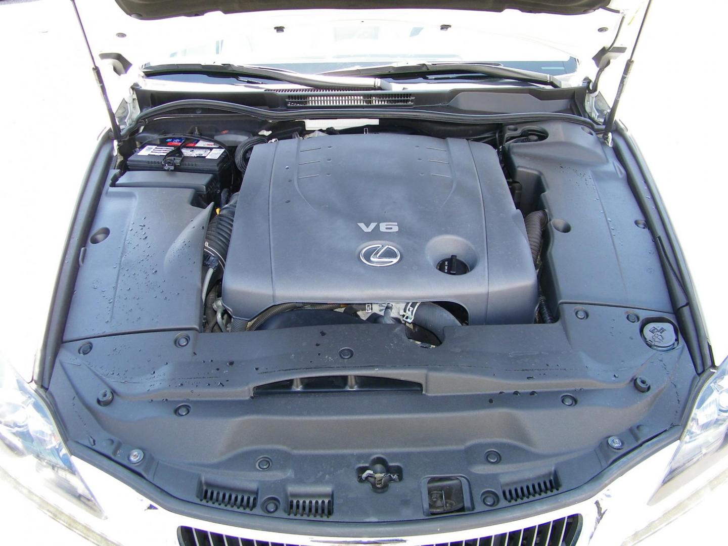 2011 White /Beige Lexus IS IS 250 AWD (JTHCF5C25B5) with an 2.5L V6 24V DOHC engine, 6-Speed Automatic transmission, located at 4000 Bee Ridge Road, Sarasota, FL, 34233, (941) 926-0300, 27.298664, -82.489151 - Photo#10