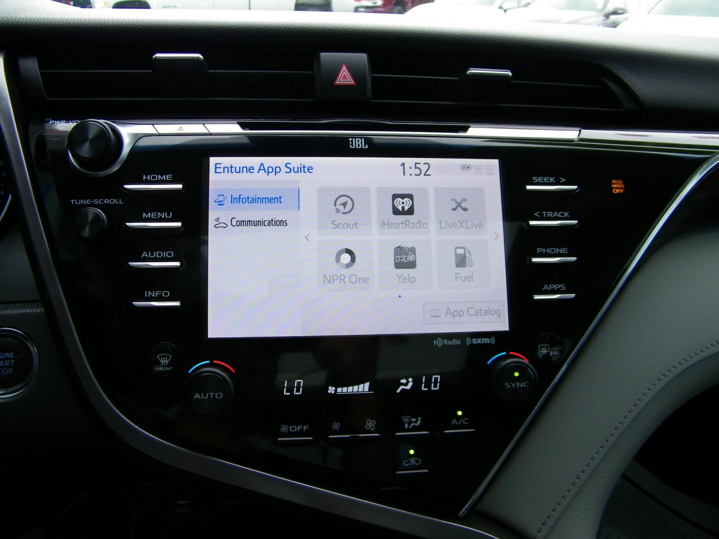 2018 Silver /Black Toyota Camry LE (4T1B11HK1JU) with an 2.5L L4 DOHC 16V engine, 8A transmission, located at 4000 Bee Ridge Road, Sarasota, FL, 34233, (941) 926-0300, 27.298664, -82.489151 - Photo#13