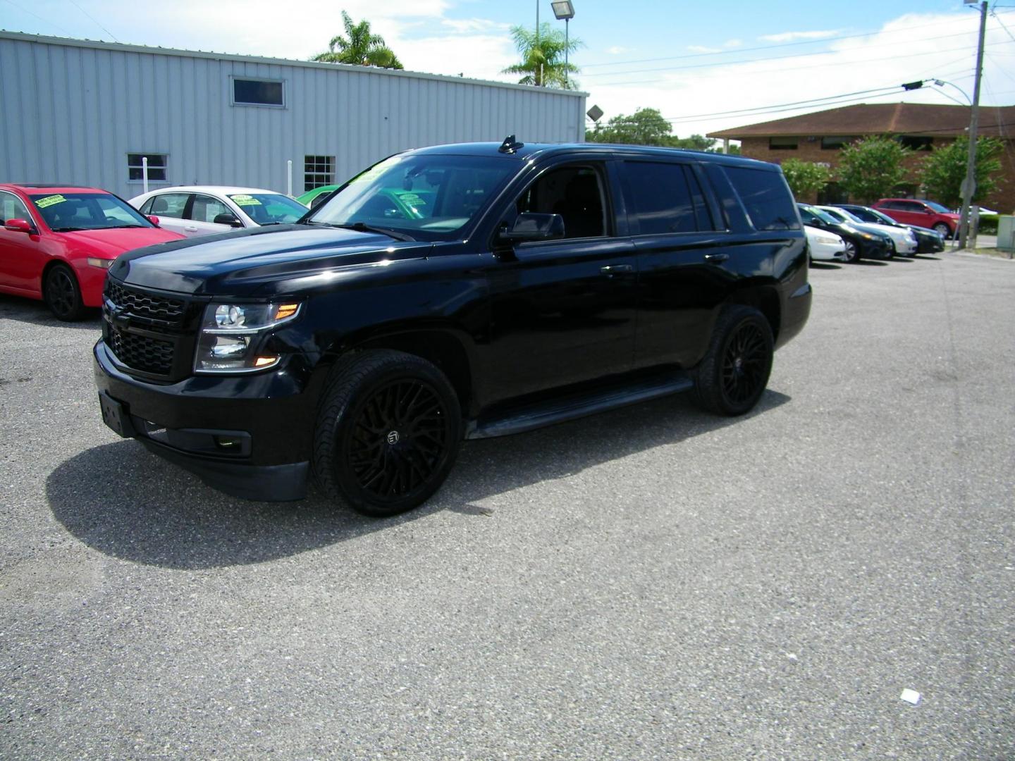 2016 Black /Black Chevrolet Tahoe Police 2WD (1GNLCDEC8GR) with an 5.3L V8 OHV 16V engine, 6A transmission, located at 4000 Bee Ridge Road, Sarasota, FL, 34233, (941) 926-0300, 27.298664, -82.489151 - Photo#0