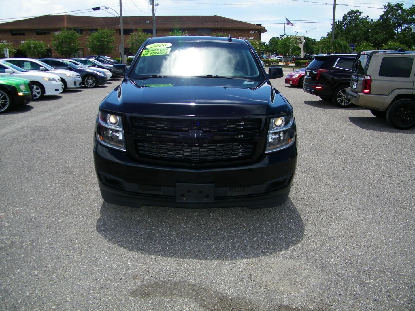 2016 Black /Black Chevrolet Tahoe Police 2WD (1GNLCDEC8GR) with an 5.3L V8 OHV 16V engine, 6A transmission, located at 4000 Bee Ridge Road, Sarasota, FL, 34233, (941) 926-0300, 27.298664, -82.489151 - Photo#1