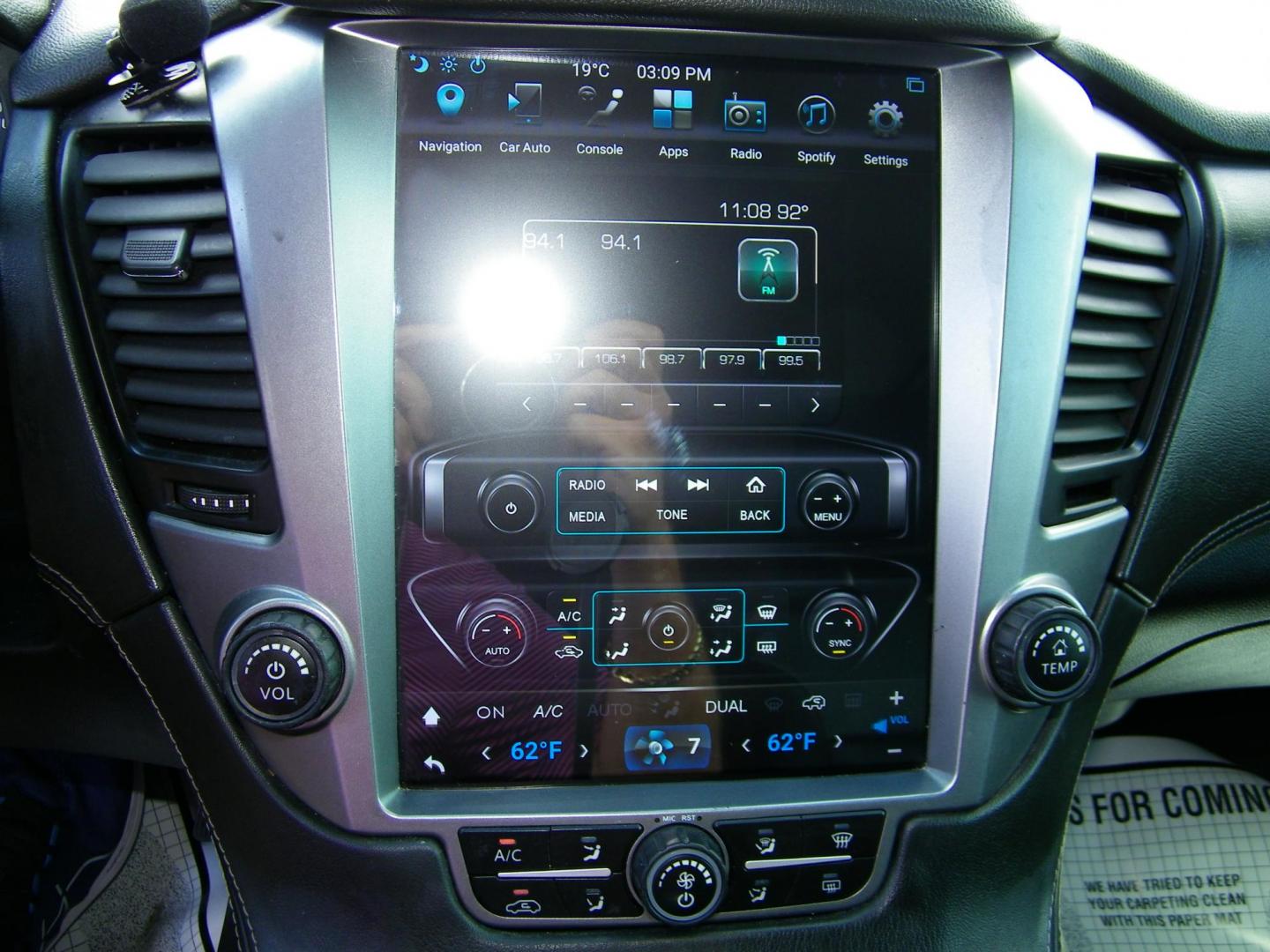 2016 Black /Black Chevrolet Tahoe Police 2WD (1GNLCDEC8GR) with an 5.3L V8 OHV 16V engine, 6A transmission, located at 4000 Bee Ridge Road, Sarasota, FL, 34233, (941) 926-0300, 27.298664, -82.489151 - Photo#23