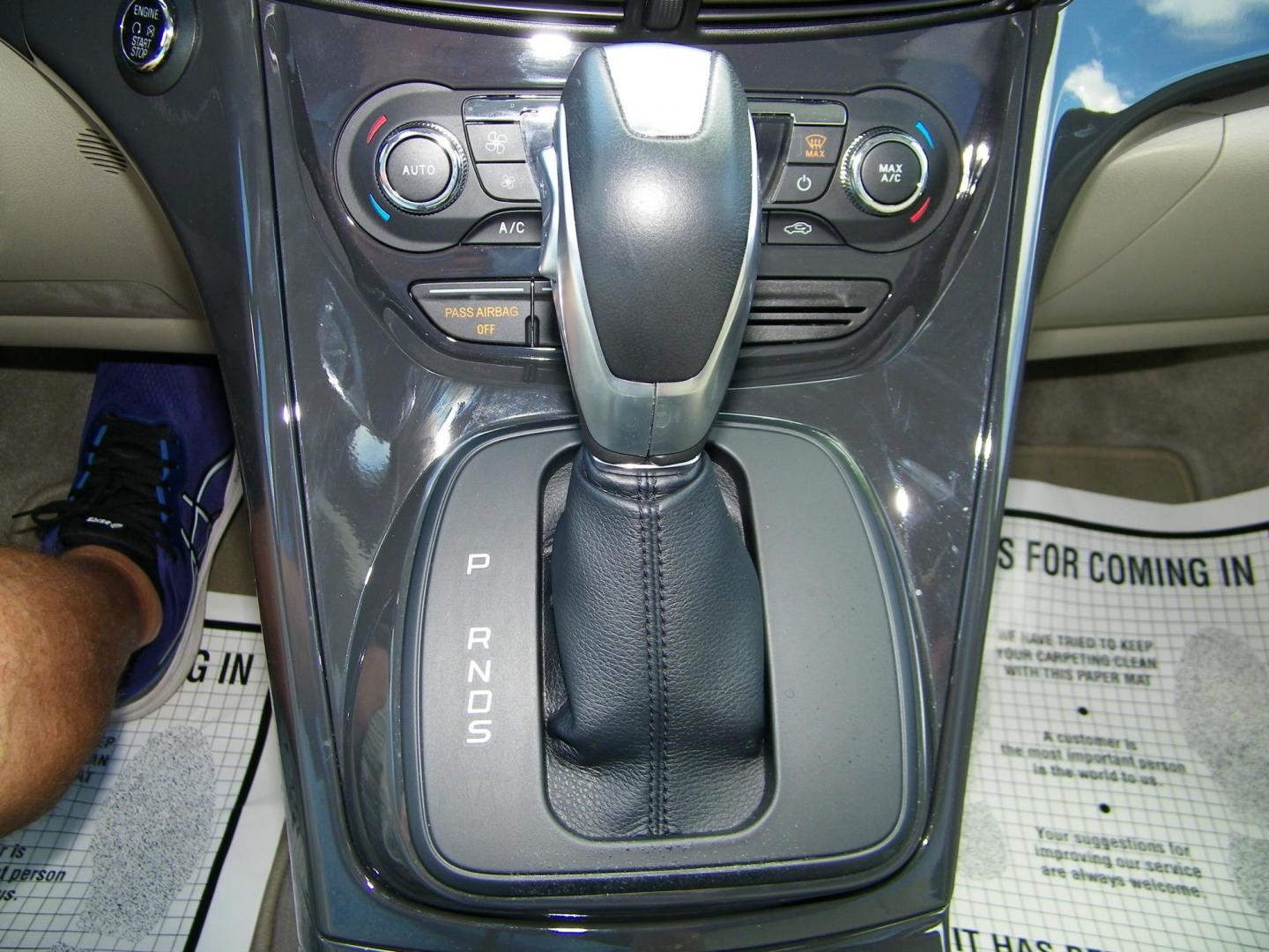 2016 Silver /Beige Ford Escape Titanium FWD (1FMCU0J95GU) with an 2.0L L4 DOHC 16V engine, 6-Speed Automatic transmission, located at 4000 Bee Ridge Road, Sarasota, FL, 34233, (941) 926-0300, 27.298664, -82.489151 - Photo#23