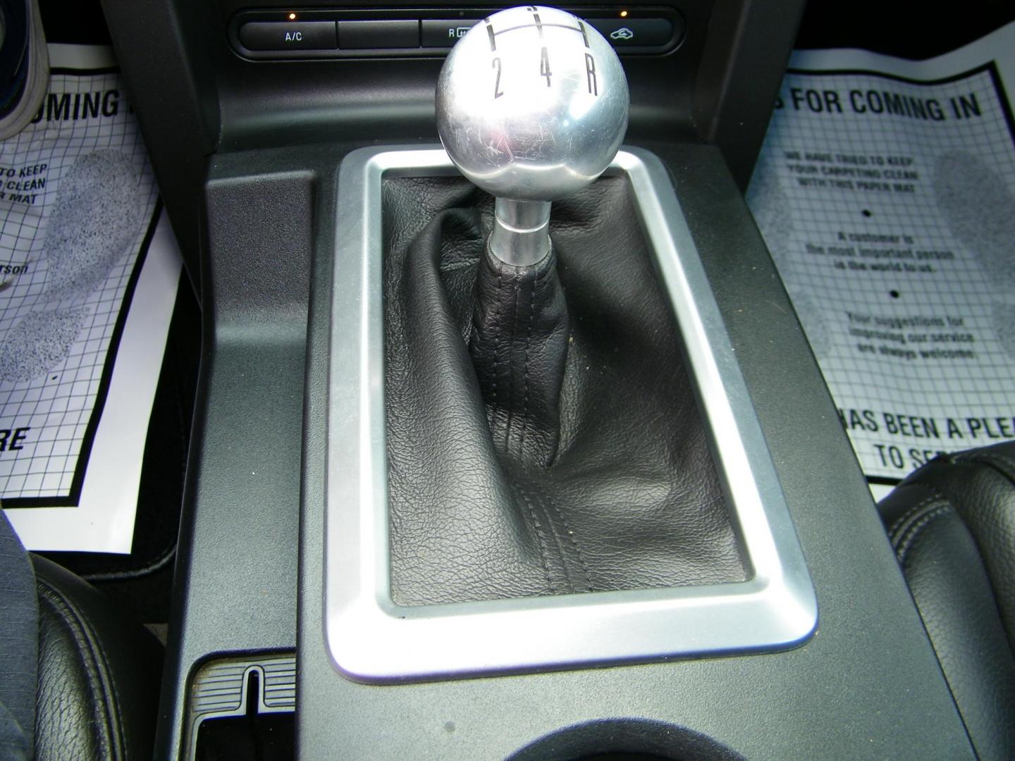 2008 Green /Black Ford Mustang GT Bullitt (1ZVHT82H985) with an 4.6L V8 SOHC 24V engine, Manual transmission, located at 4000 Bee Ridge Road, Sarasota, FL, 34233, (941) 926-0300, 27.298664, -82.489151 - Photo#17