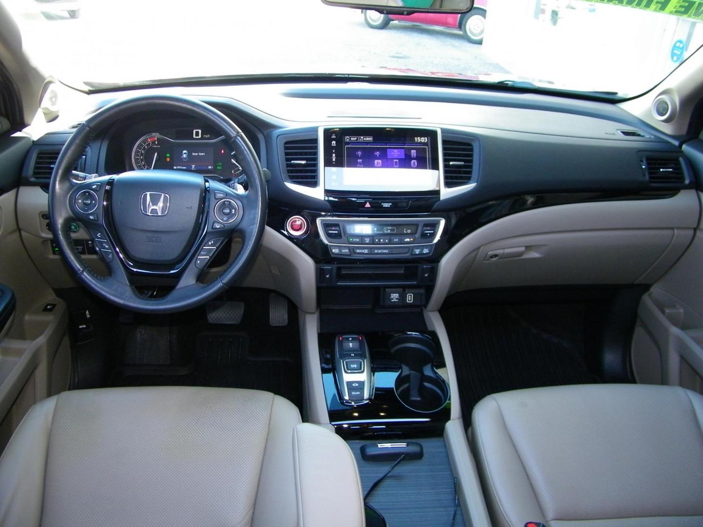 2020 Maroon /Beige Honda Ridgeline RTL-E AWD (5FPYK3F70LB) with an 3.5L V6 SOHC 24V engine, 6A transmission, located at 4000 Bee Ridge Road, Sarasota, FL, 34233, (941) 926-0300, 27.298664, -82.489151 - Photo#12