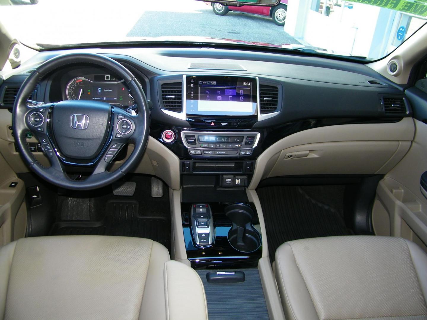 2020 Maroon /Beige Honda Ridgeline RTL-E AWD (5FPYK3F70LB) with an 3.5L V6 SOHC 24V engine, 6A transmission, located at 4000 Bee Ridge Road, Sarasota, FL, 34233, (941) 926-0300, 27.298664, -82.489151 - Photo#13