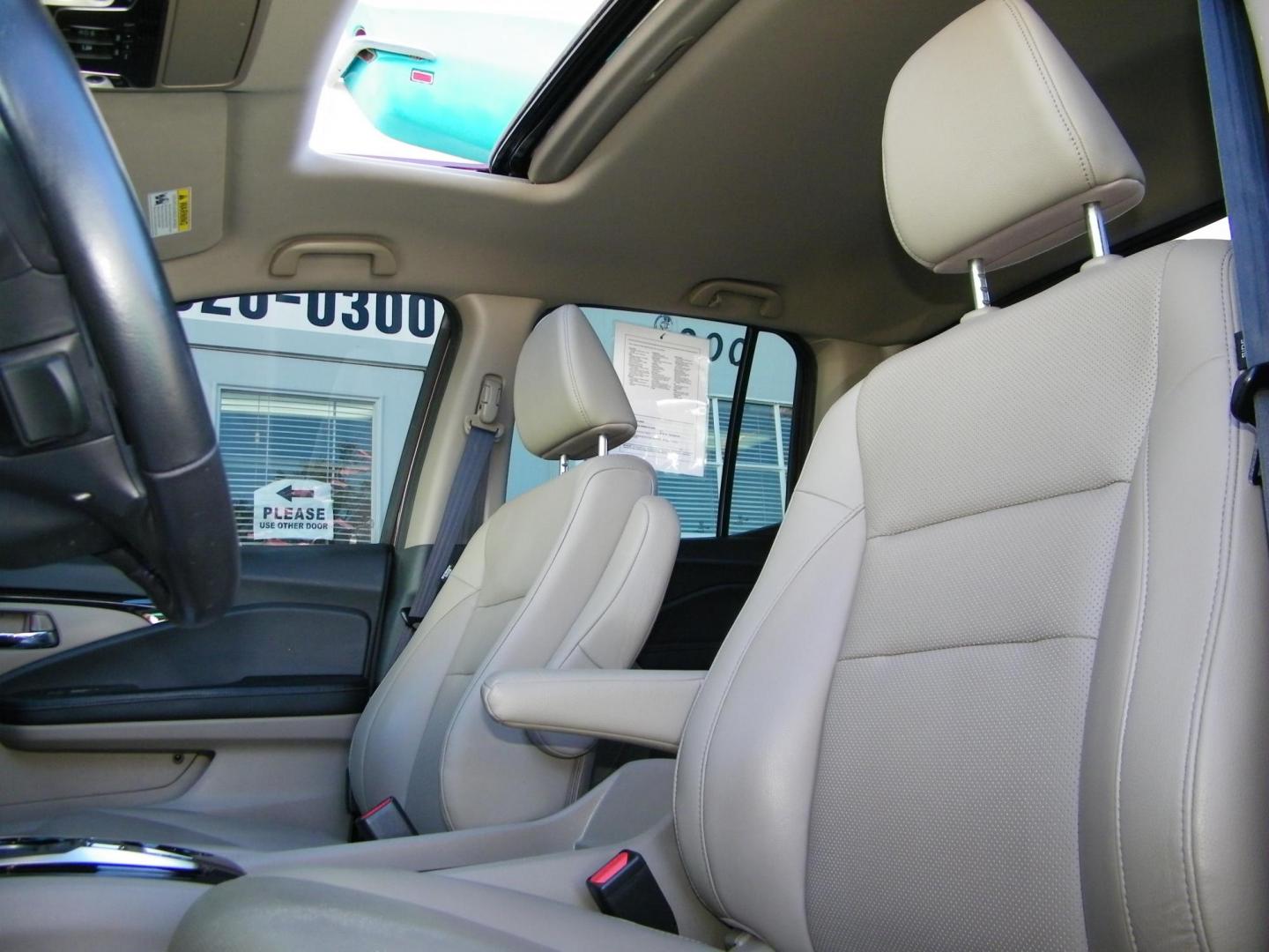 2020 Maroon /Beige Honda Ridgeline RTL-E AWD (5FPYK3F70LB) with an 3.5L V6 SOHC 24V engine, 6A transmission, located at 4000 Bee Ridge Road, Sarasota, FL, 34233, (941) 926-0300, 27.298664, -82.489151 - Photo#17