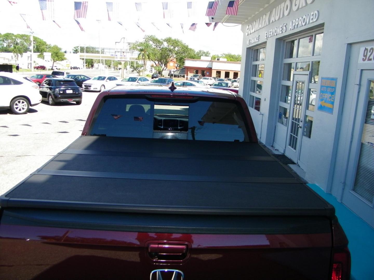 2020 Maroon /Beige Honda Ridgeline RTL-E AWD (5FPYK3F70LB) with an 3.5L V6 SOHC 24V engine, 6A transmission, located at 4000 Bee Ridge Road, Sarasota, FL, 34233, (941) 926-0300, 27.298664, -82.489151 - Photo#19