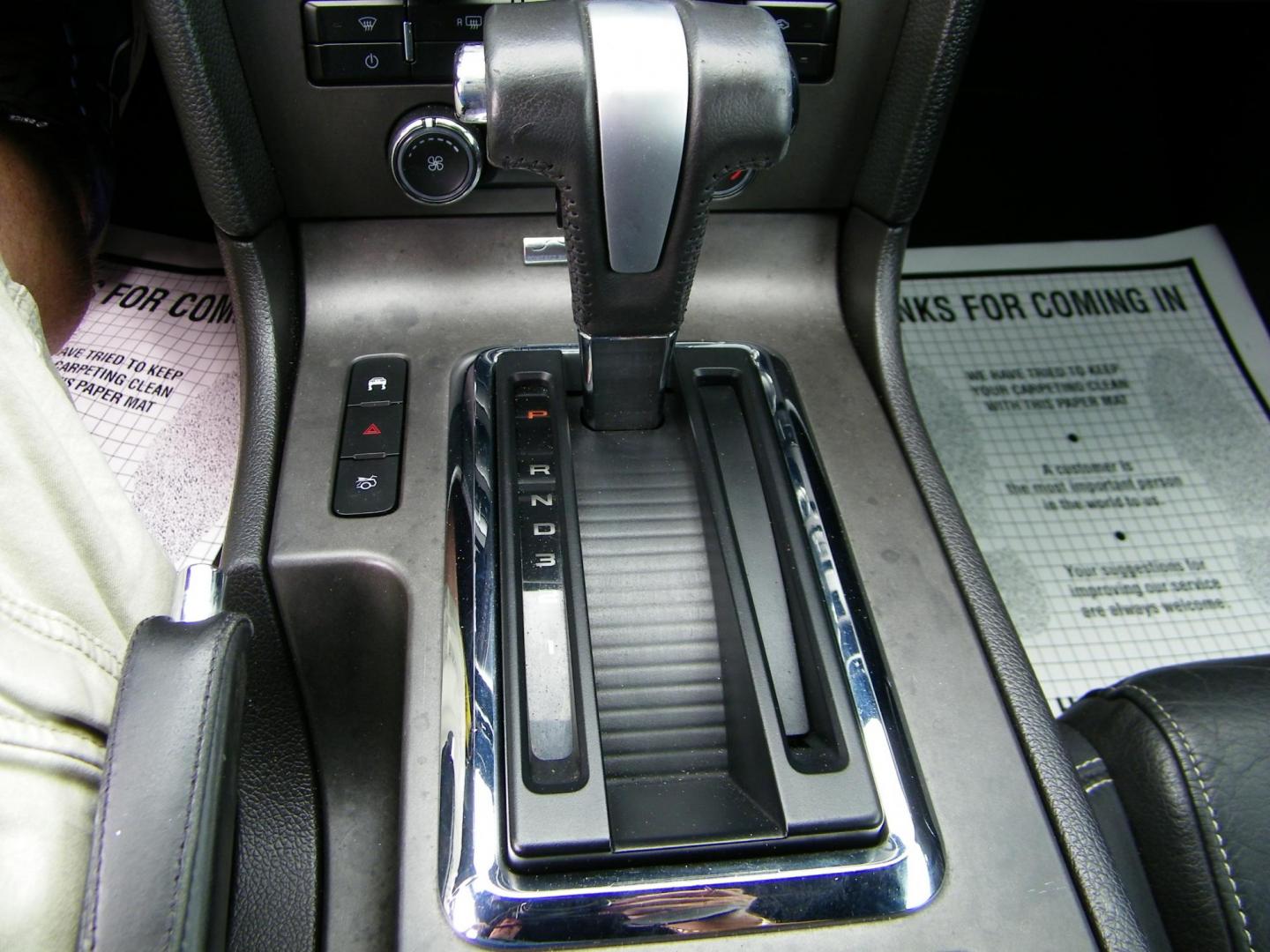 2010 Grey /Black Ford Mustang V6 Coupe (1ZVBP8AN9A5) with an 4.0L V6 OHC 12V engine, Automatic transmission, located at 4000 Bee Ridge Road, Sarasota, FL, 34233, (941) 926-0300, 27.298664, -82.489151 - Photo#19