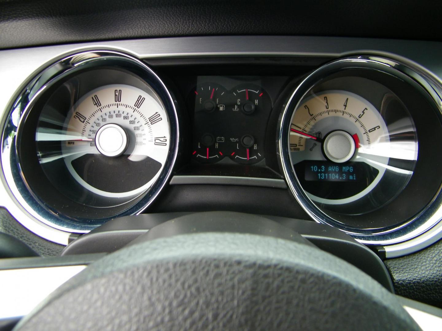 2010 Grey /Black Ford Mustang V6 Coupe (1ZVBP8AN9A5) with an 4.0L V6 OHC 12V engine, Automatic transmission, located at 4000 Bee Ridge Road, Sarasota, FL, 34233, (941) 926-0300, 27.298664, -82.489151 - Photo#23