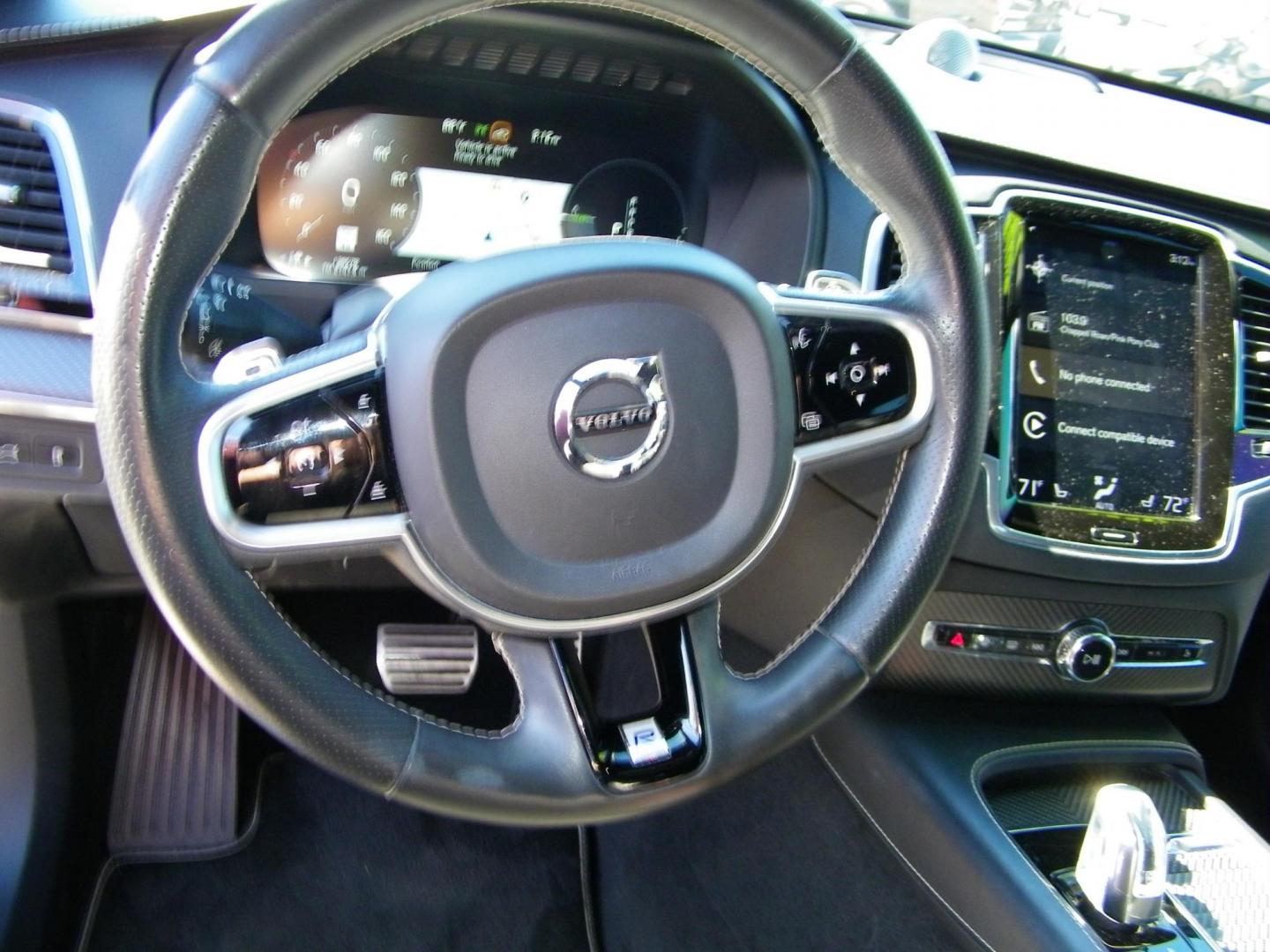 2019 Grey /Gray Volvo XC90 T8 R-Design Twin Engine Plug-In Hybrid (YV4BR0CM9K1) with an 2.0L L4 DOHC 16V HYBRID engine, Automatic transmission, located at 4000 Bee Ridge Road, Sarasota, FL, 34233, (941) 926-0300, 27.298664, -82.489151 - Photo#23