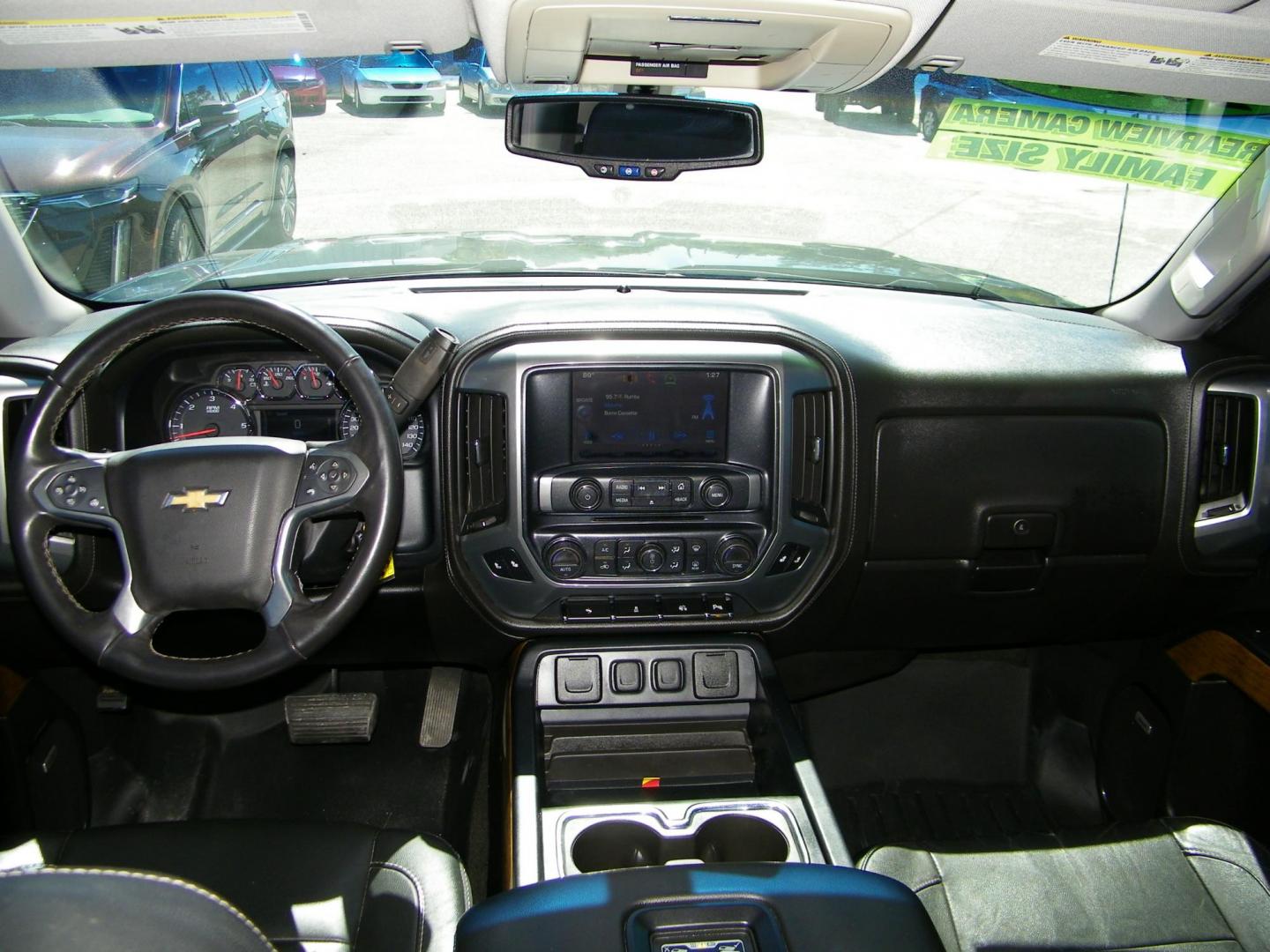 2014 Black /Black Chevrolet Silverado 1500 1LZ Crew Cab 2WD (3GCPCSEC5EG) with an 5.3L V8 OHV 16V engine, 6-Speed Automatic transmission, located at 4000 Bee Ridge Road, Sarasota, FL, 34233, (941) 926-0300, 27.298664, -82.489151 - Photo#13