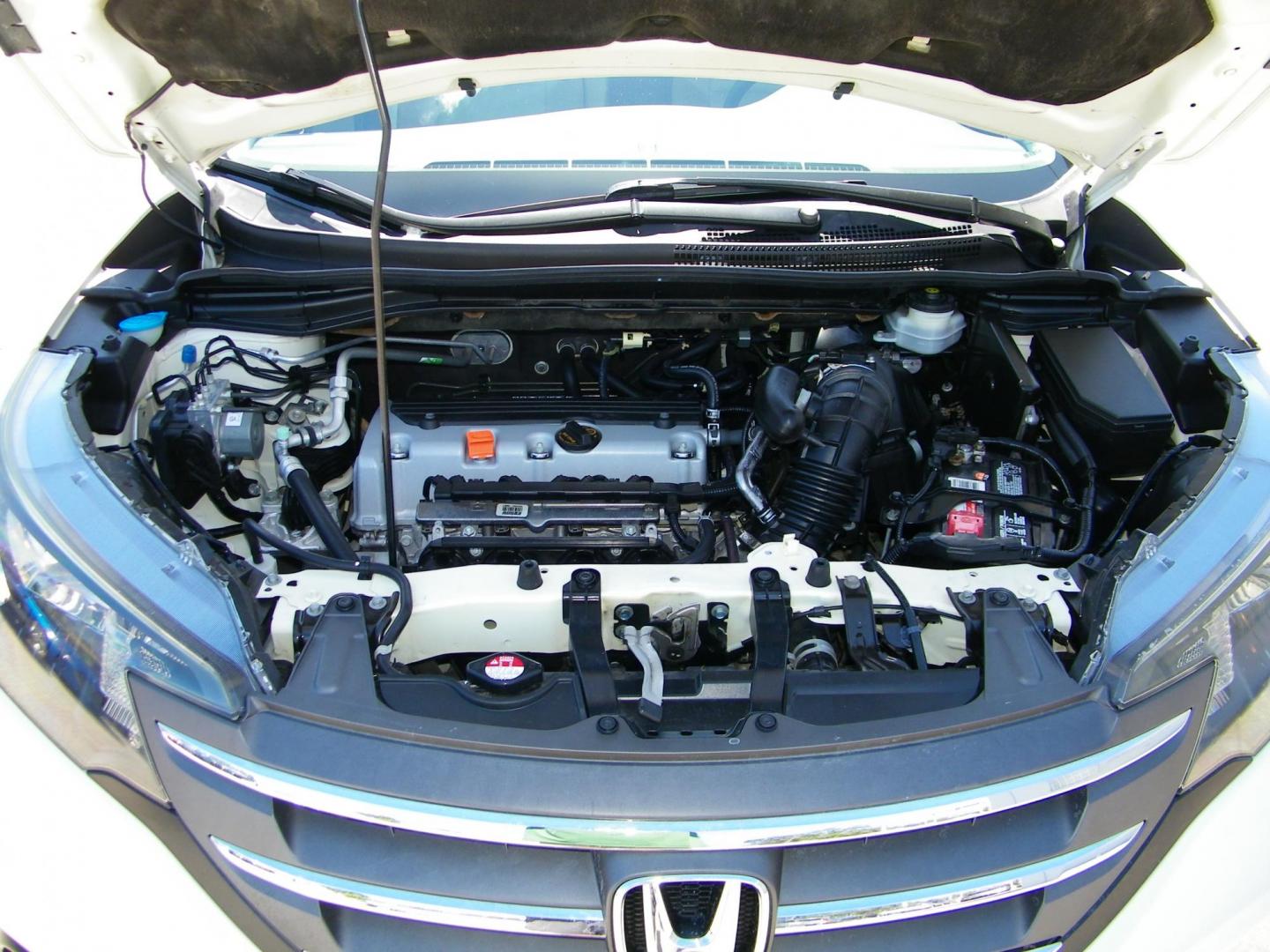 2013 White /Grey Honda CR-V EX 4WD 5-Speed AT (5J6RM4H53DL) with an 2.4L L4 DOHC 16V engine, 5-Speed Automatic transmission, located at 4000 Bee Ridge Road, Sarasota, FL, 34233, (941) 926-0300, 27.298664, -82.489151 - Photo#10