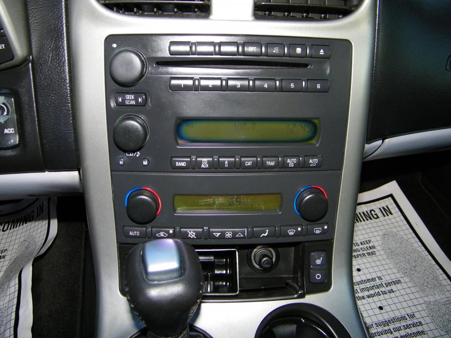 2005 Blue /Beige Chevrolet Corvette Coupe (1G1YY24U955) with an 6.0L V8 OHV 16V engine, Automatic transmission, located at 4000 Bee Ridge Road, Sarasota, FL, 34233, (941) 926-0300, 27.298664, -82.489151 - Photo#14