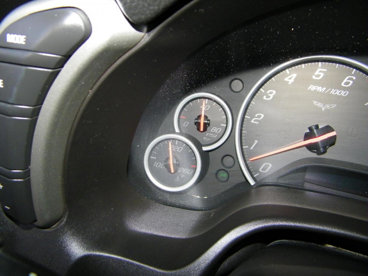 2005 Blue /Beige Chevrolet Corvette Coupe (1G1YY24U955) with an 6.0L V8 OHV 16V engine, Automatic transmission, located at 4000 Bee Ridge Road, Sarasota, FL, 34233, (941) 926-0300, 27.298664, -82.489151 - Photo#20