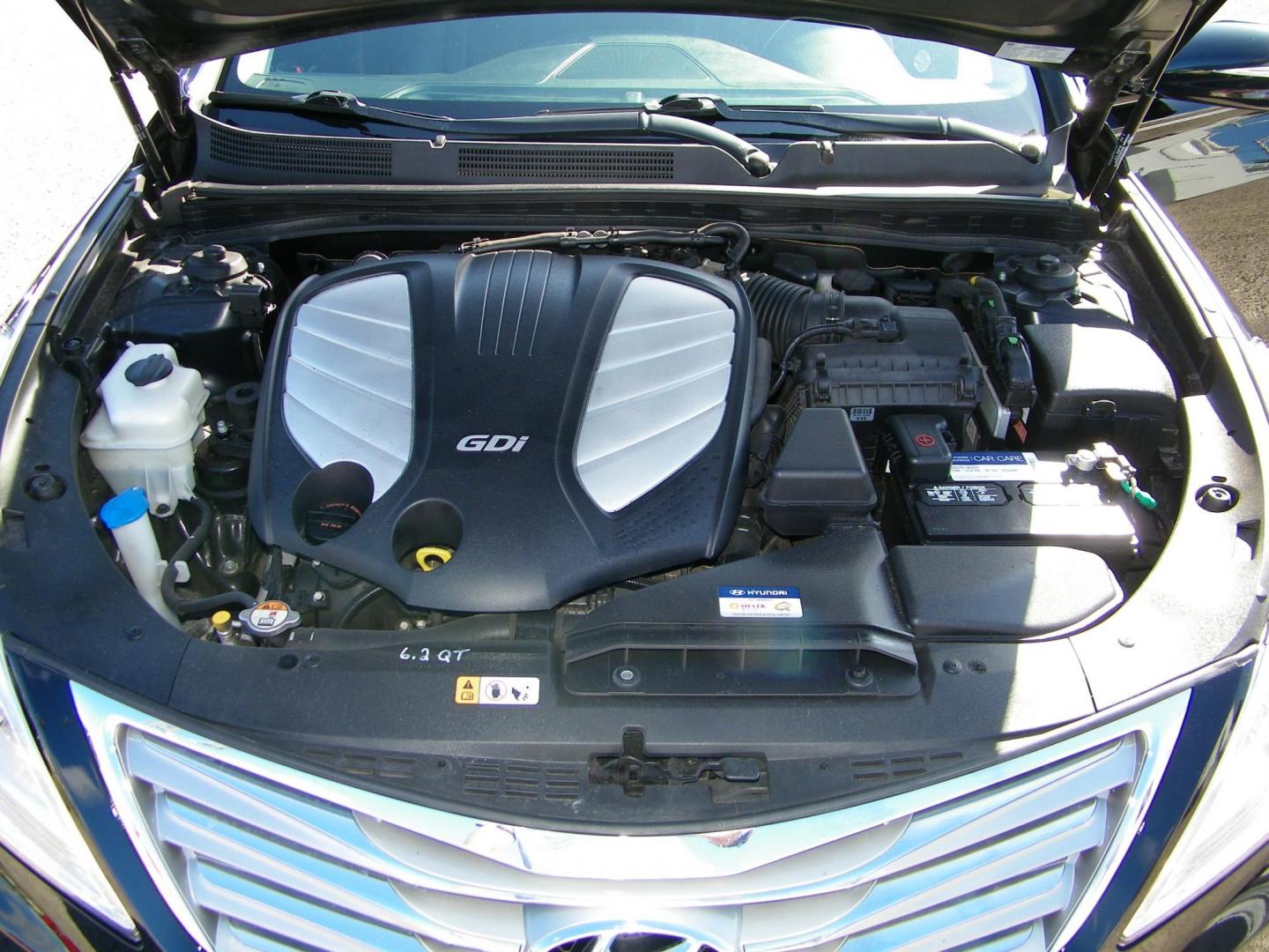 2014 Black /Black Hyundai Azera Limited (KMHFH4JG7EA) with an 3.3L V6 DOHC 24V engine, 6-Speed Automatic transmission, located at 4000 Bee Ridge Road, Sarasota, FL, 34233, (941) 926-0300, 27.298664, -82.489151 - Photo#9