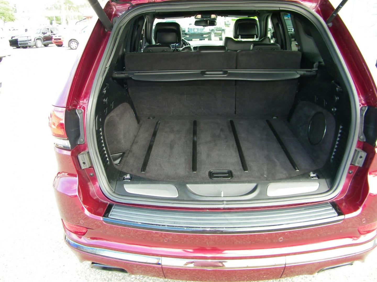 2016 Red /Black Jeep Grand Cherokee Overland 4WD (1C4RJFCG8GC) with an 3.6L V6 DOHC 24V engine, 8A transmission, located at 4000 Bee Ridge Road, Sarasota, FL, 34233, (941) 926-0300, 27.298664, -82.489151 - Photo#11